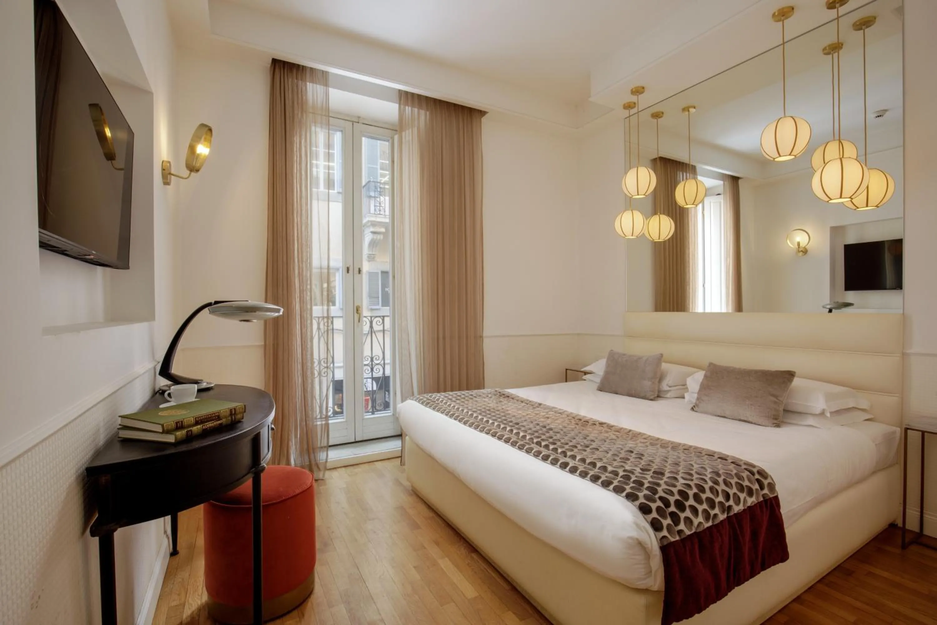 Bedroom, Bed in Relais Luxury Corso