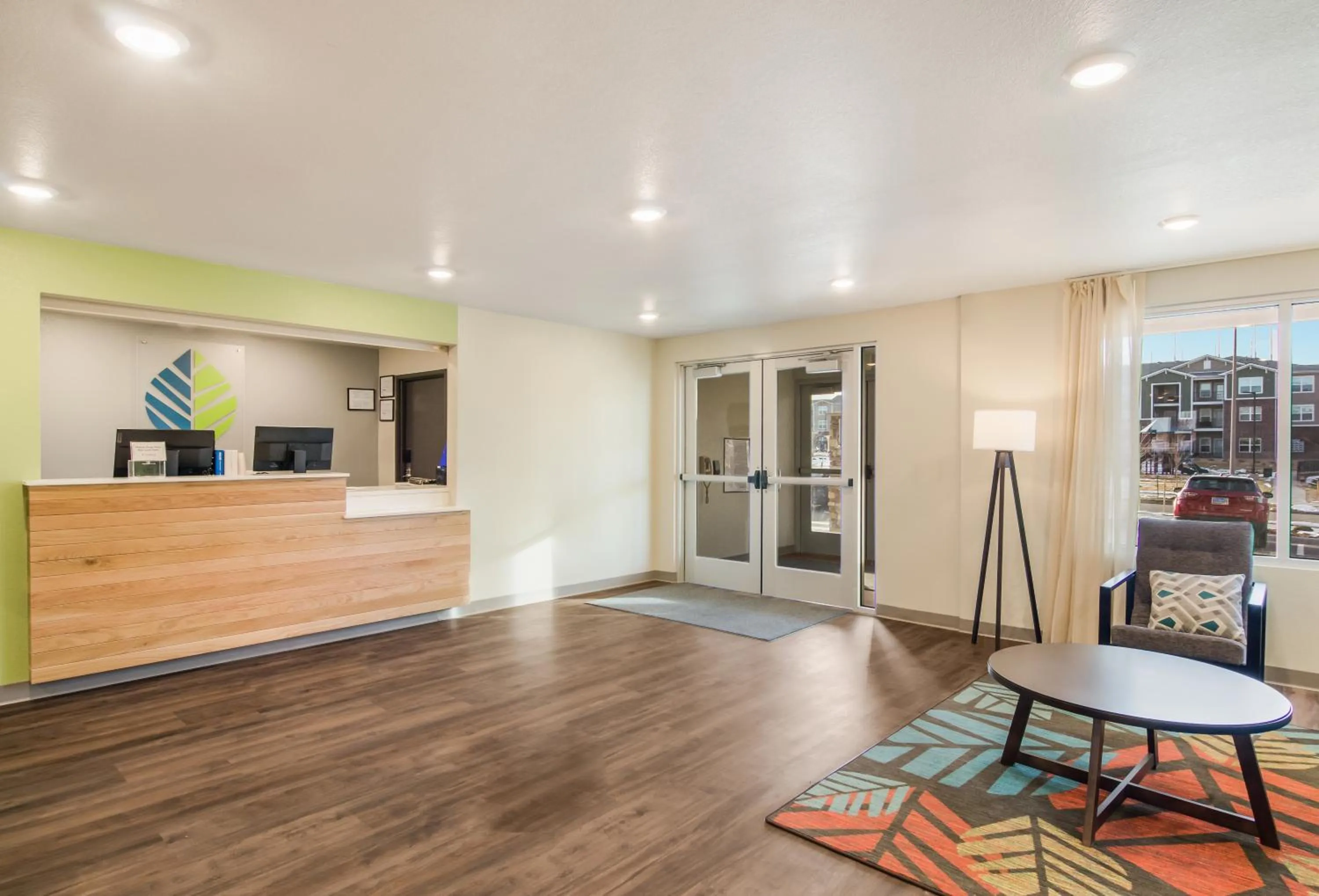 Lobby or reception in WoodSpring Suites Thornton-North Denver