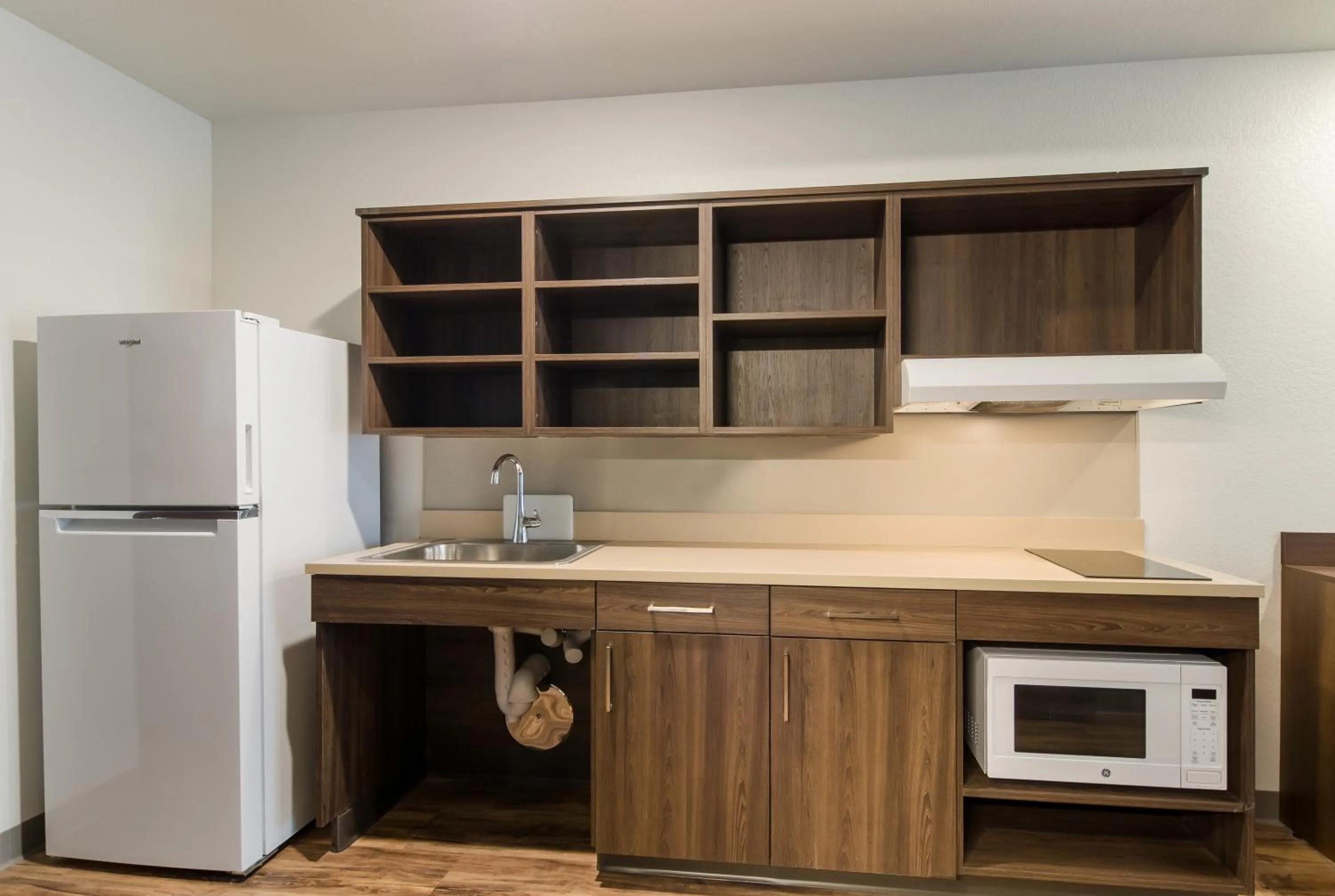 Kitchen or kitchenette in WoodSpring Suites Thornton-North Denver