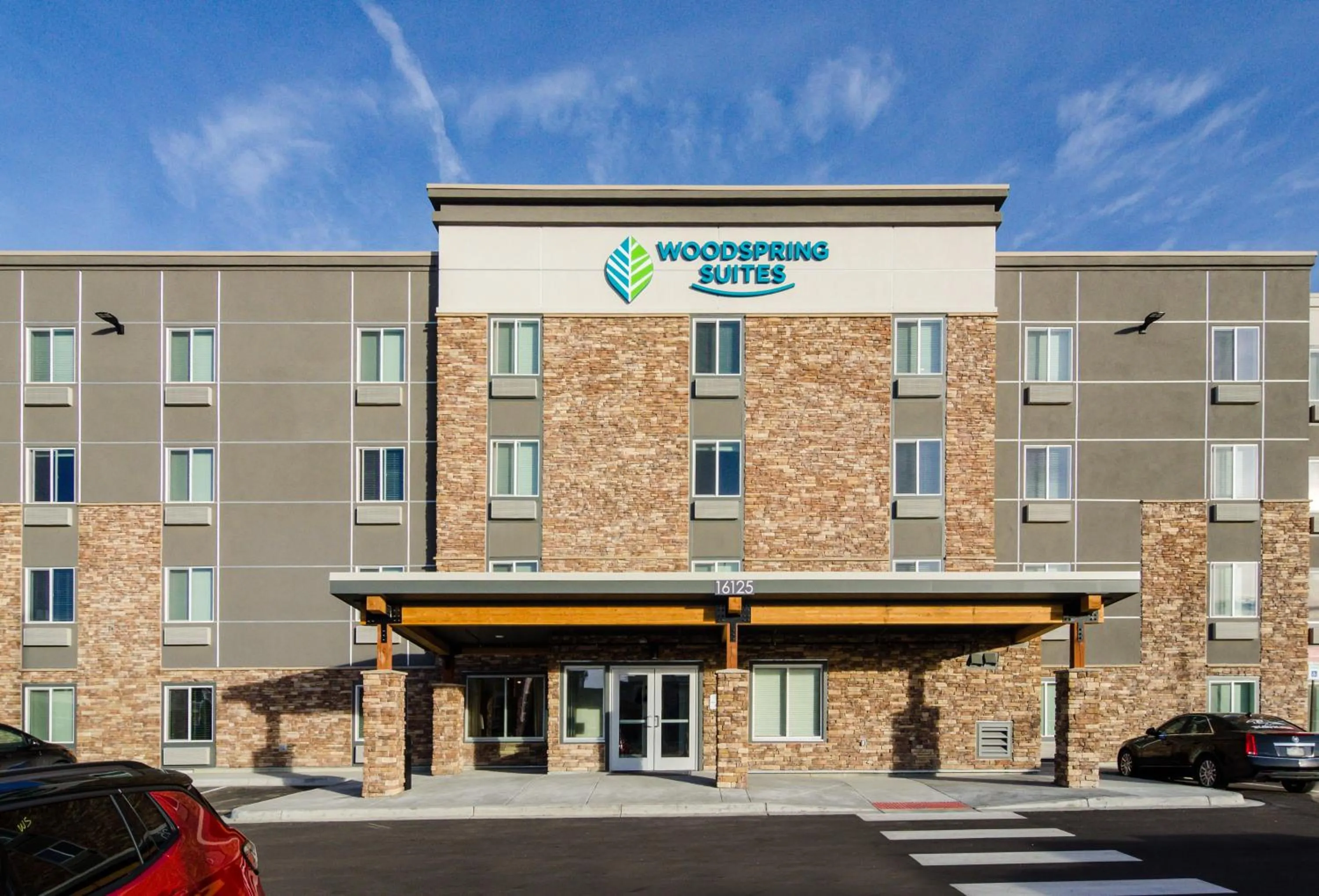 Property building in WoodSpring Suites Thornton-North Denver