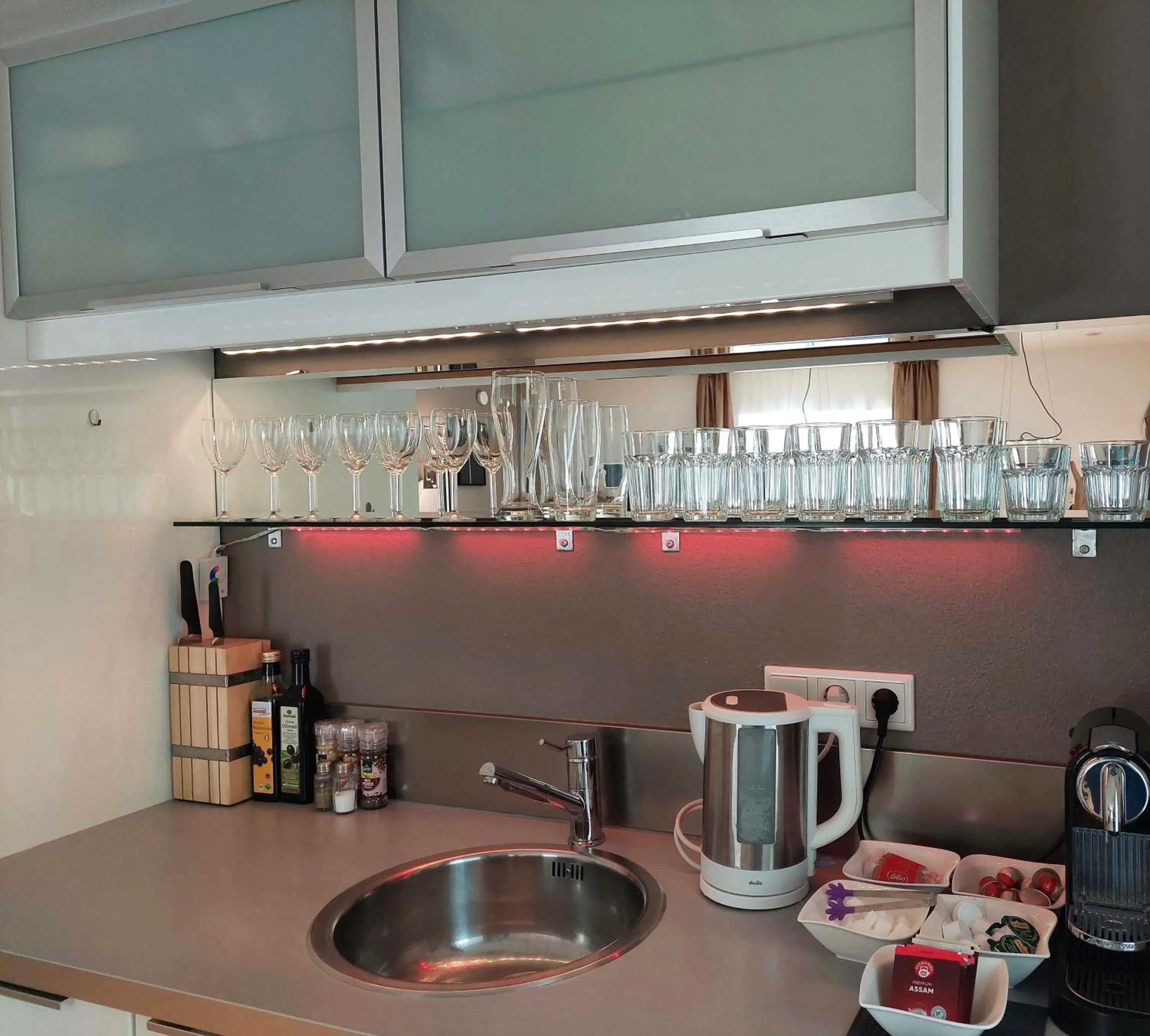 Kitchen or kitchenette in Paleo Finest Serviced Apartments