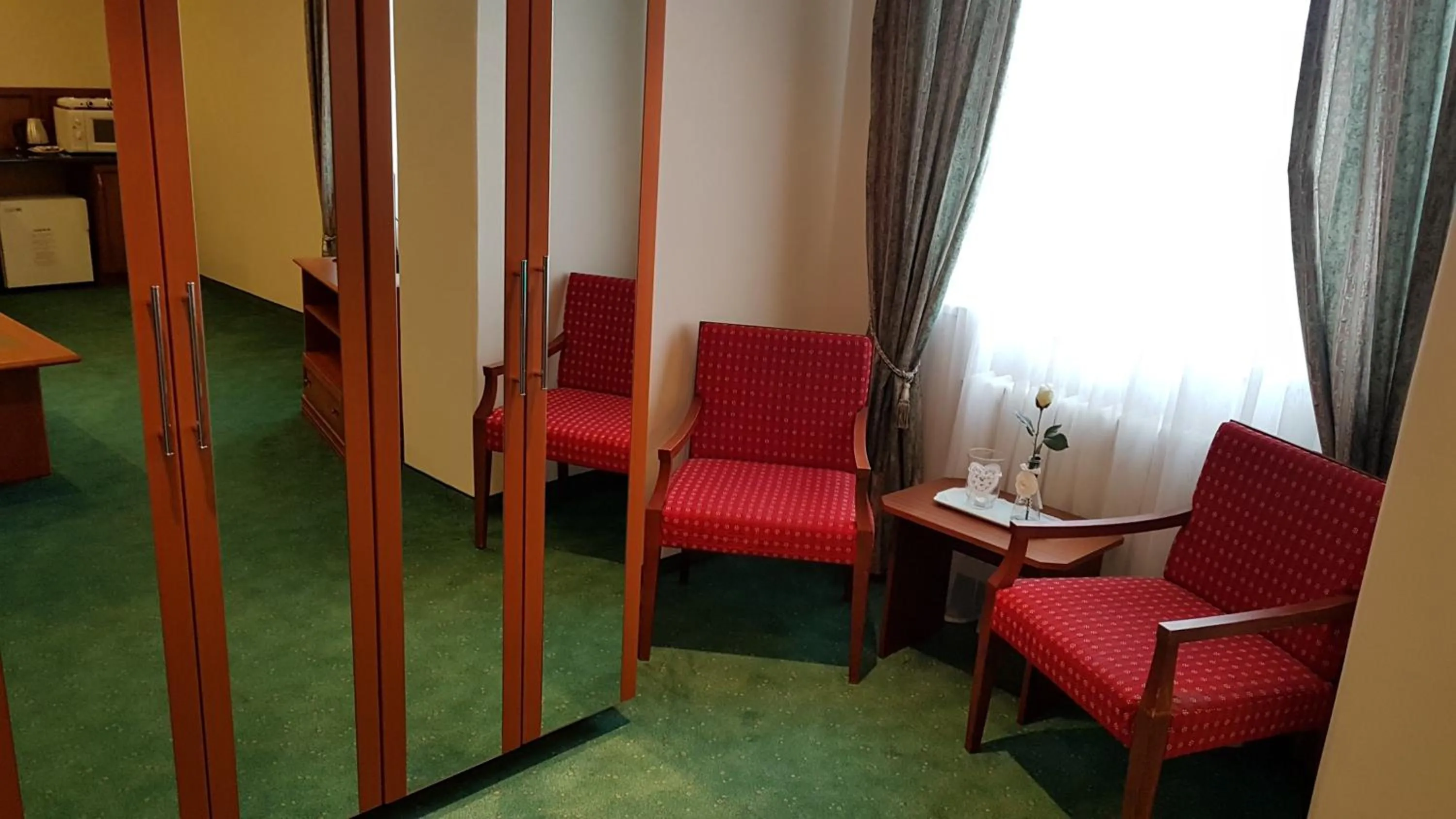 Seating area in Eurohotel
