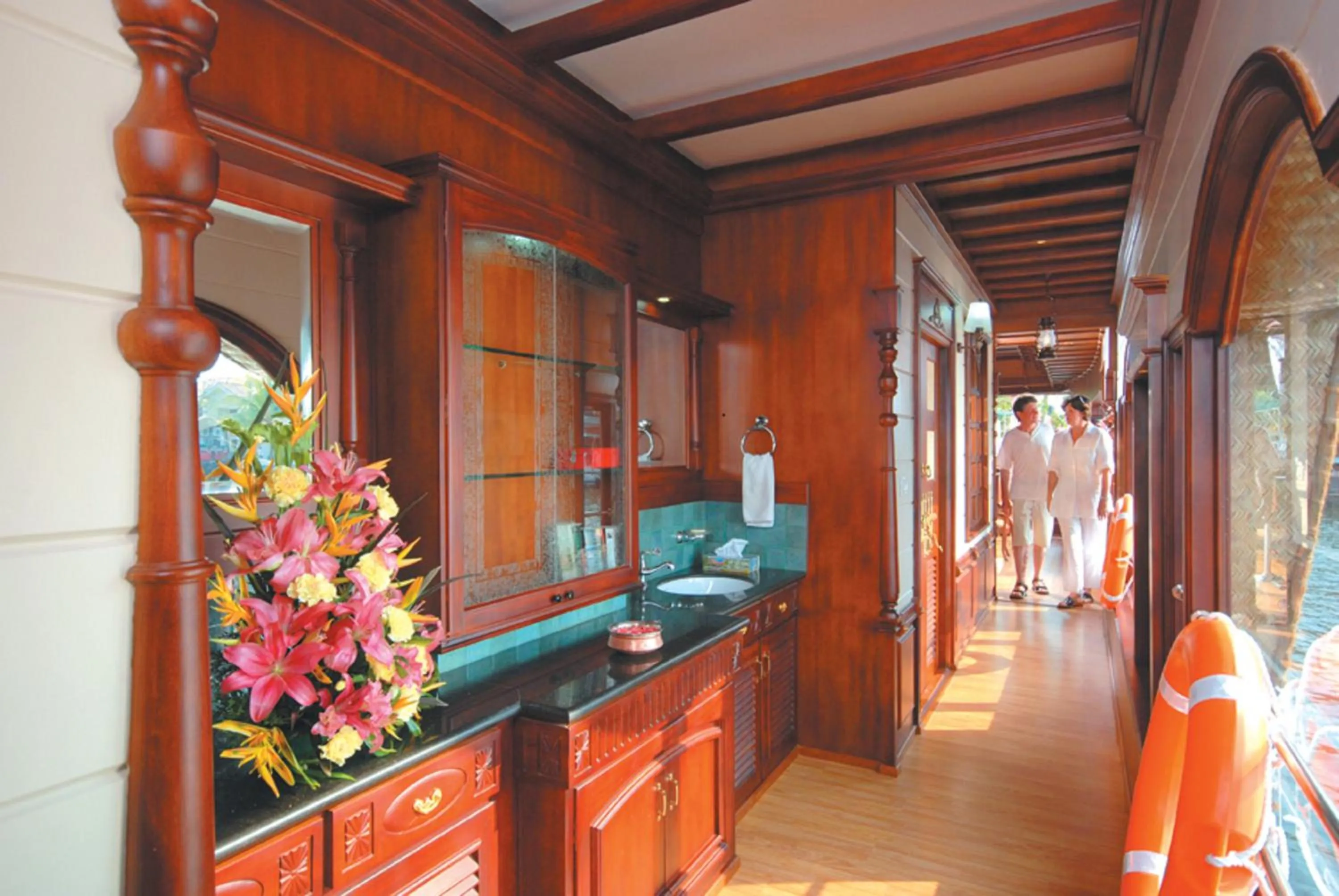 Property building in Sterling Houseboats Lake Palace, Alleppey
