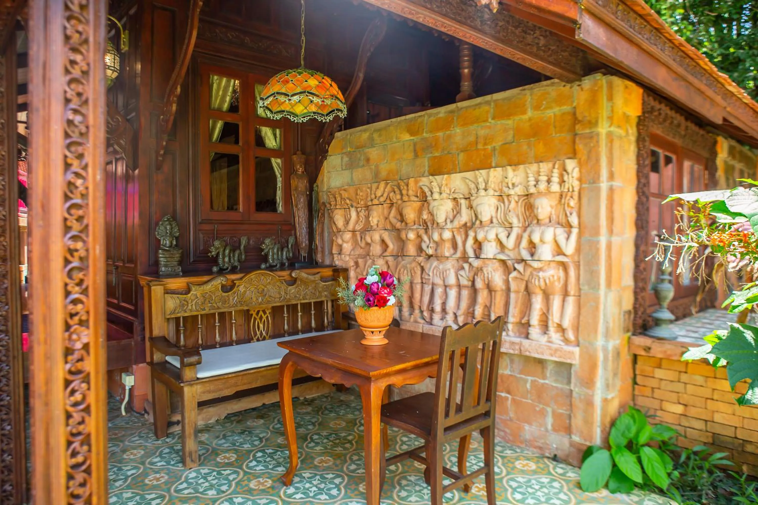 Seating area in Royal Thai Villa Phuket - SHA Extra Plus