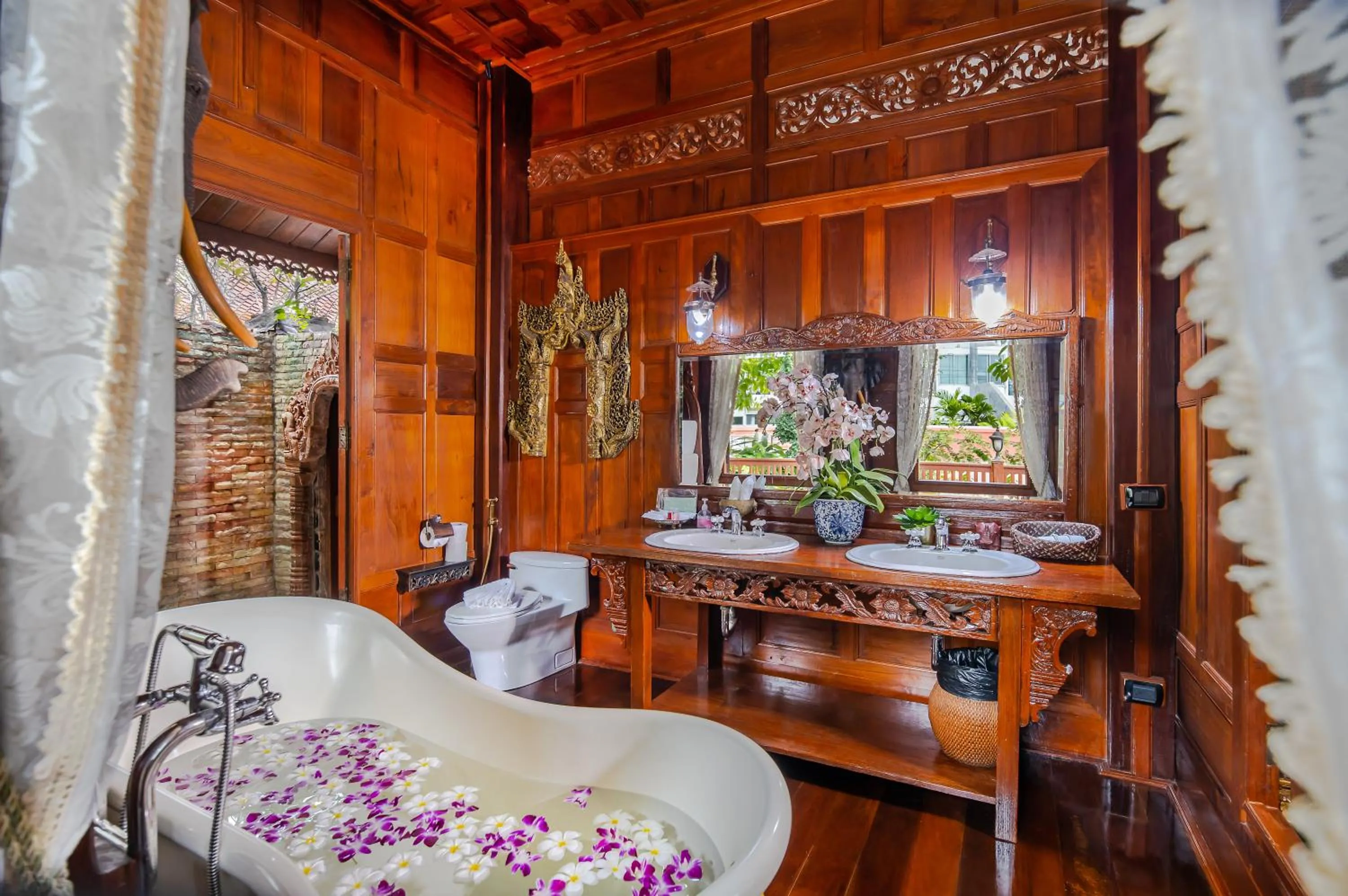 Shower in Royal Thai Villa Phuket - SHA Extra Plus