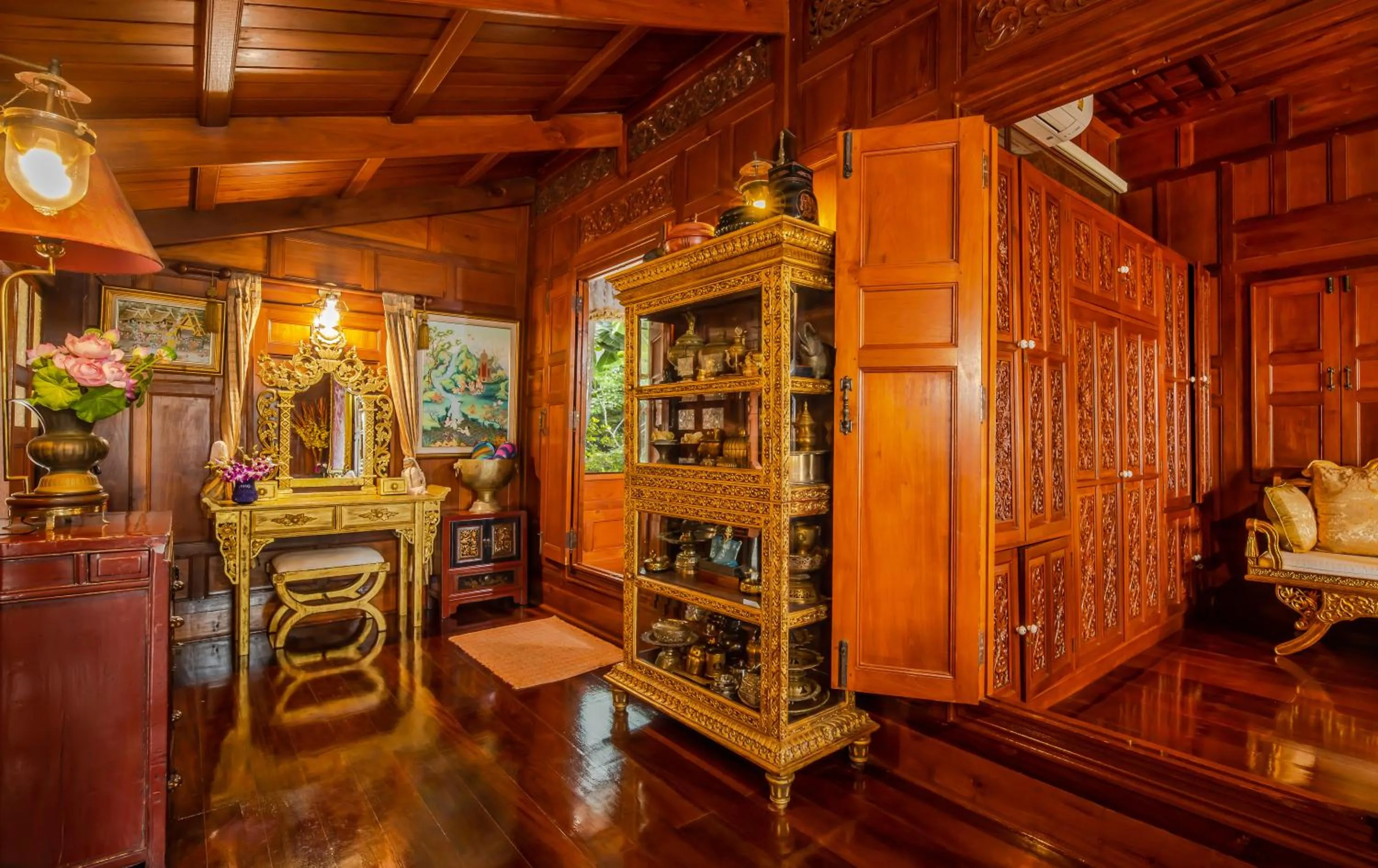 Living room in Royal Thai Villa Phuket - SHA Extra Plus