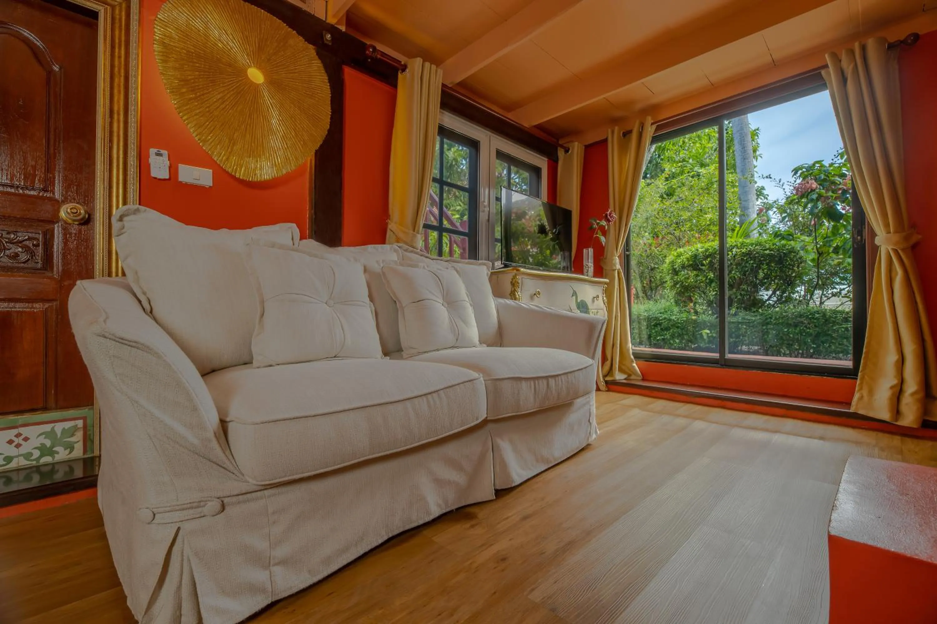 Seating area in Royal Thai Villa Phuket - SHA Extra Plus