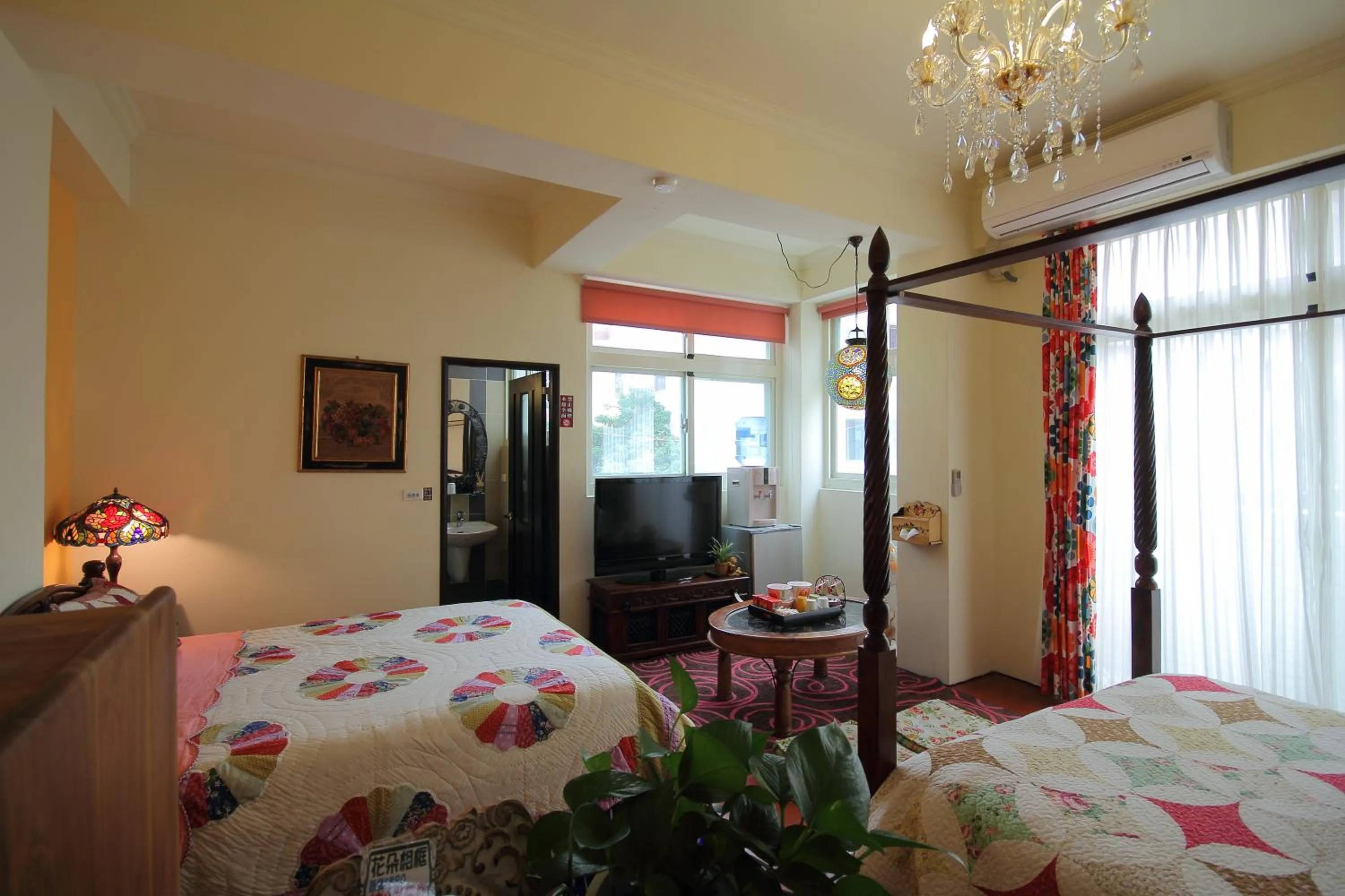 Seating area in Hualien Paris Home B&B