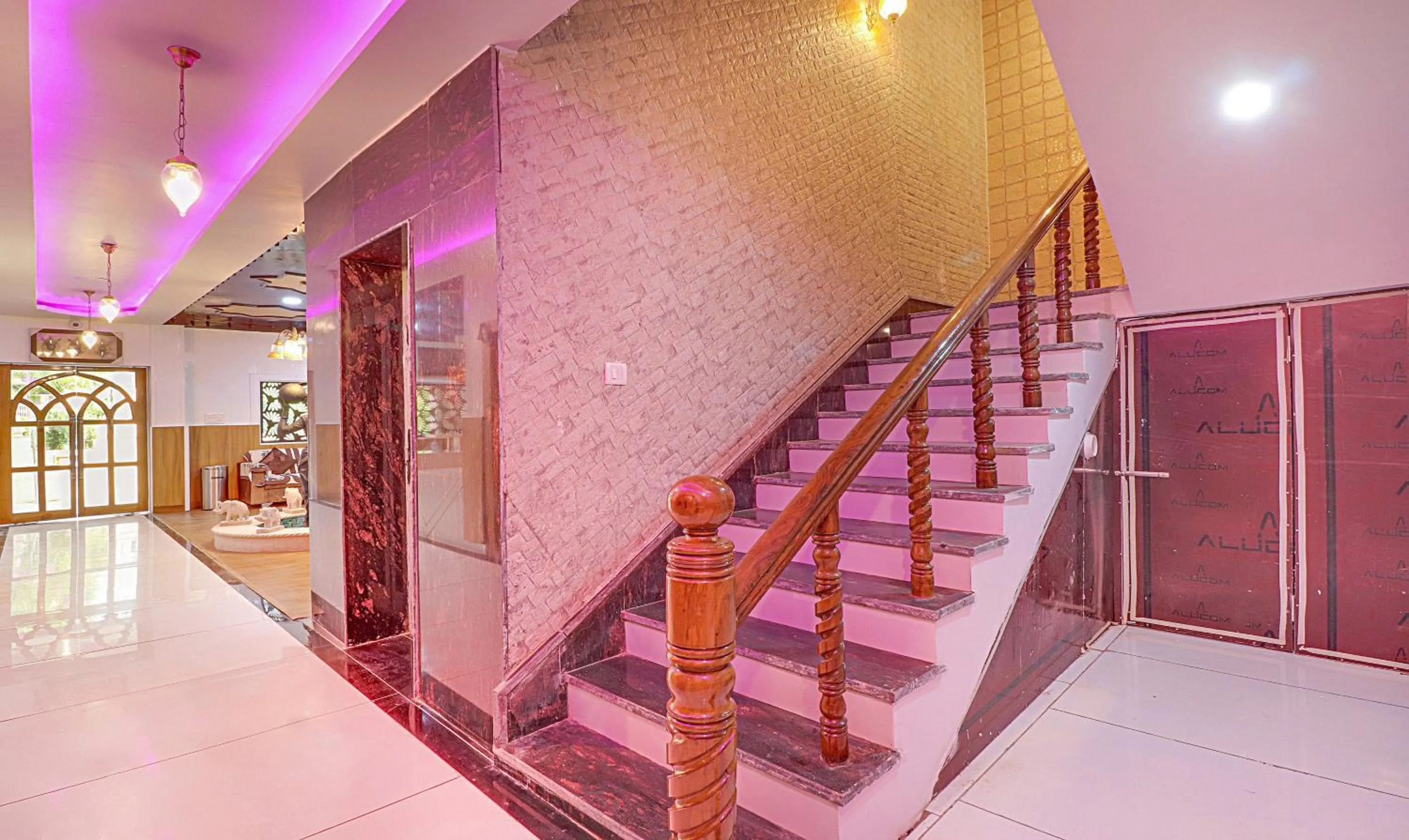 elevator in Treebo Tropical Roots, Bhupatwala Haridwar