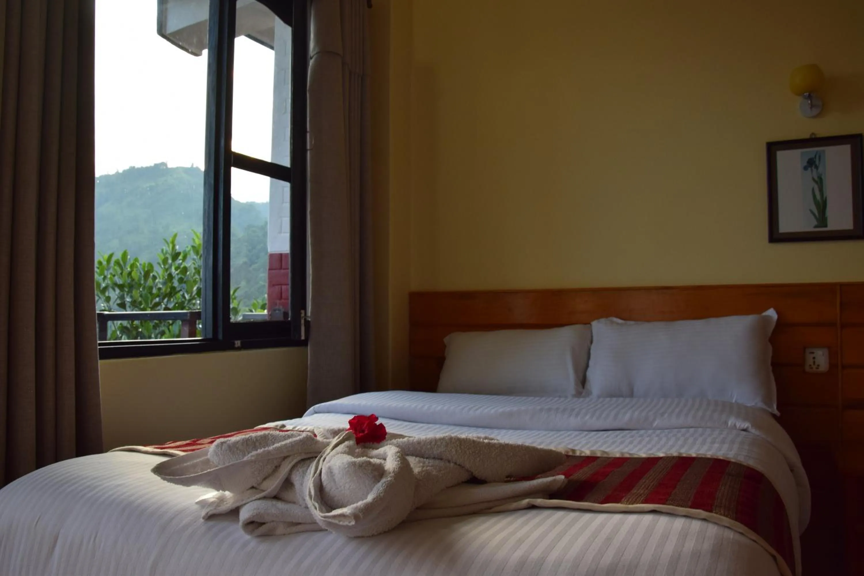 Bedroom, Bed in Siddhartha Garden Ayurveda