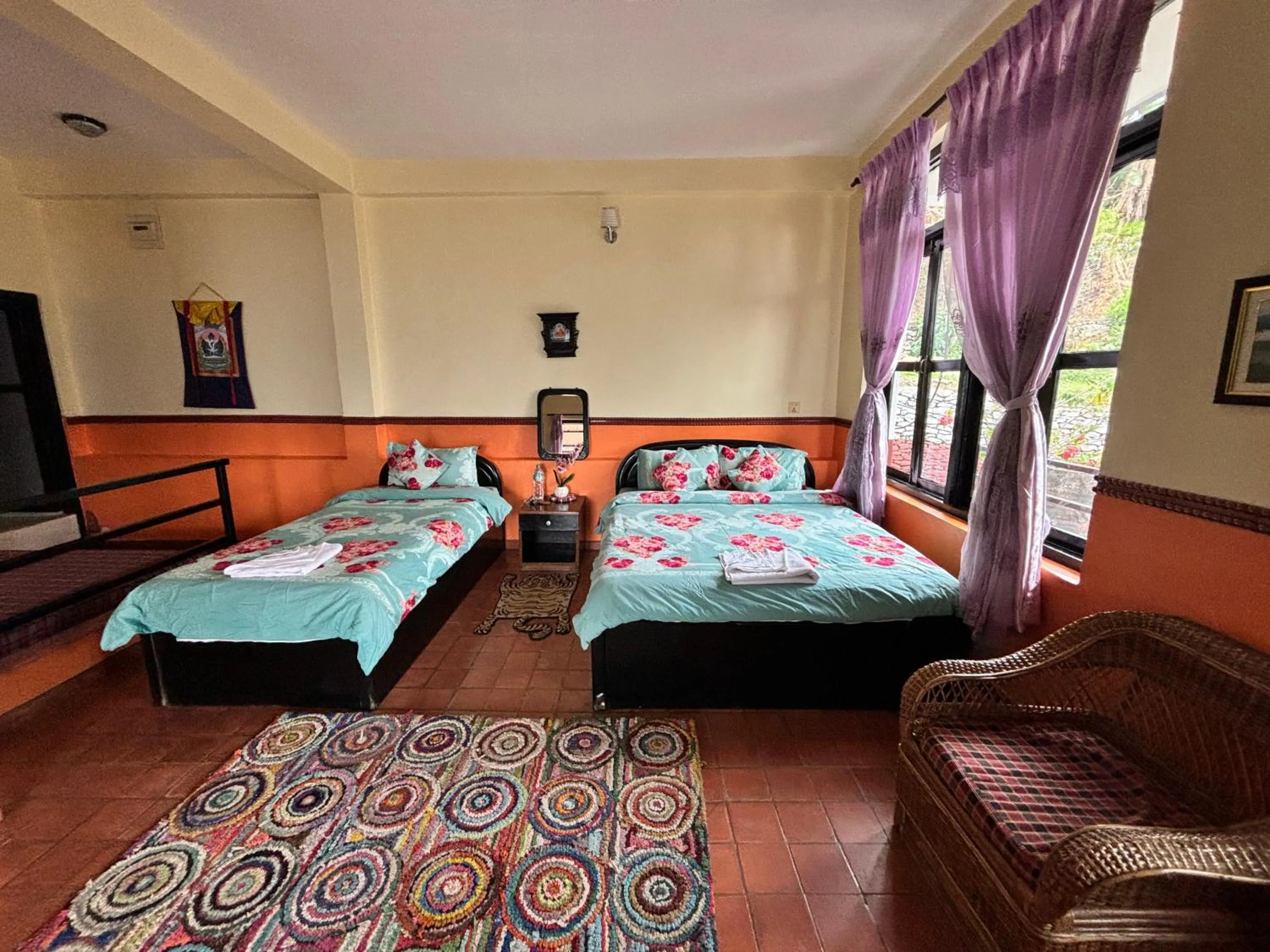 Bed in Siddhartha Garden Ayurveda