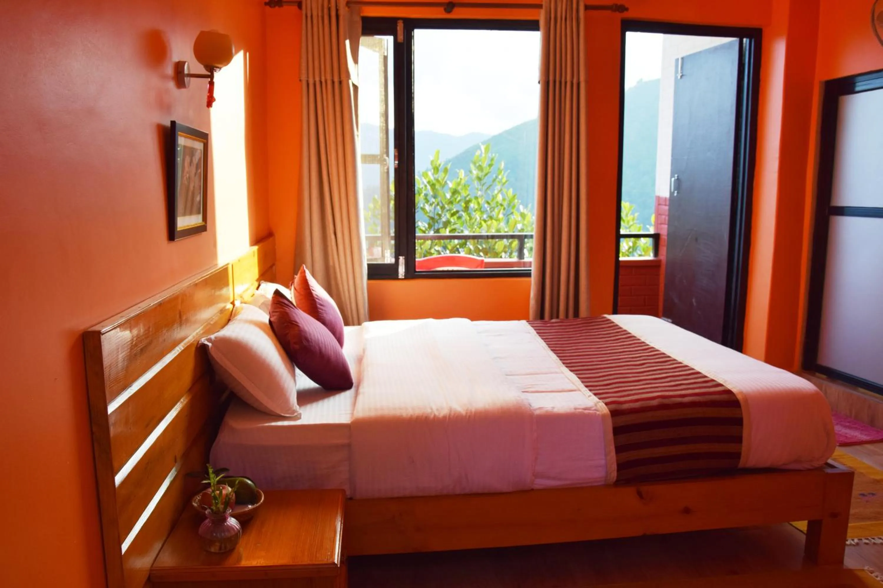 Bedroom, Bed in Siddhartha Garden Ayurveda