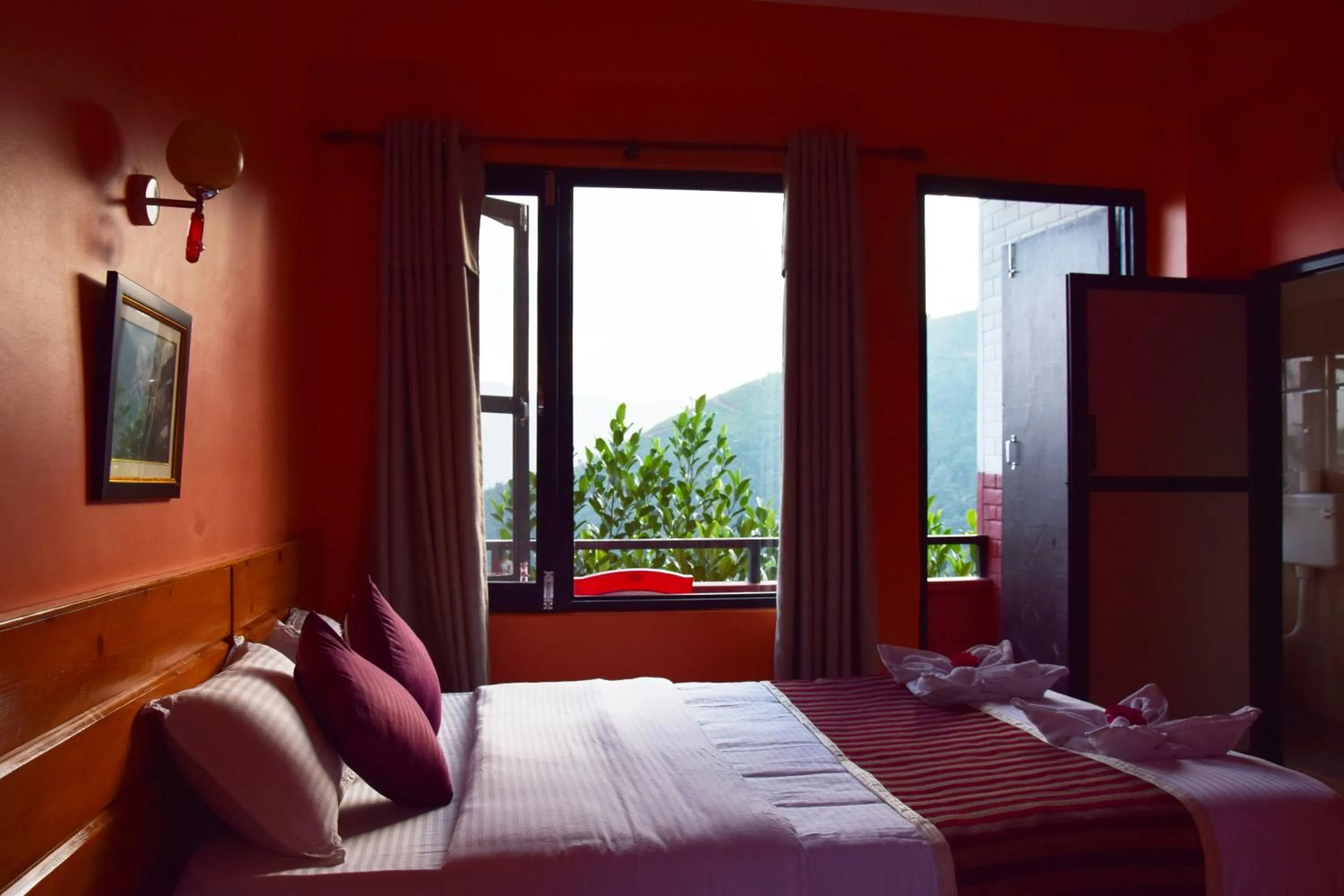 Bed in Siddhartha Garden Ayurveda