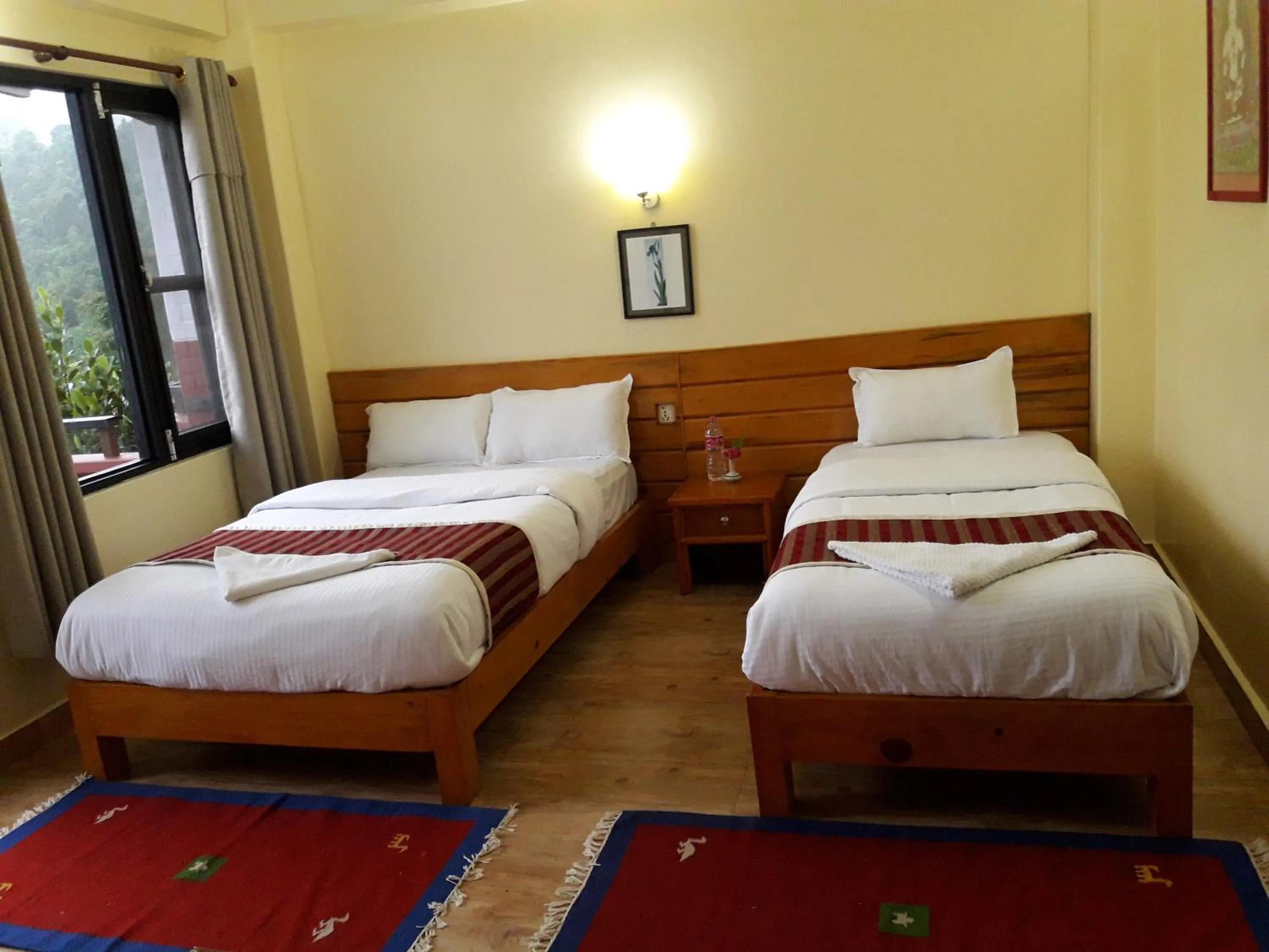 Bed in Siddhartha Garden Ayurveda