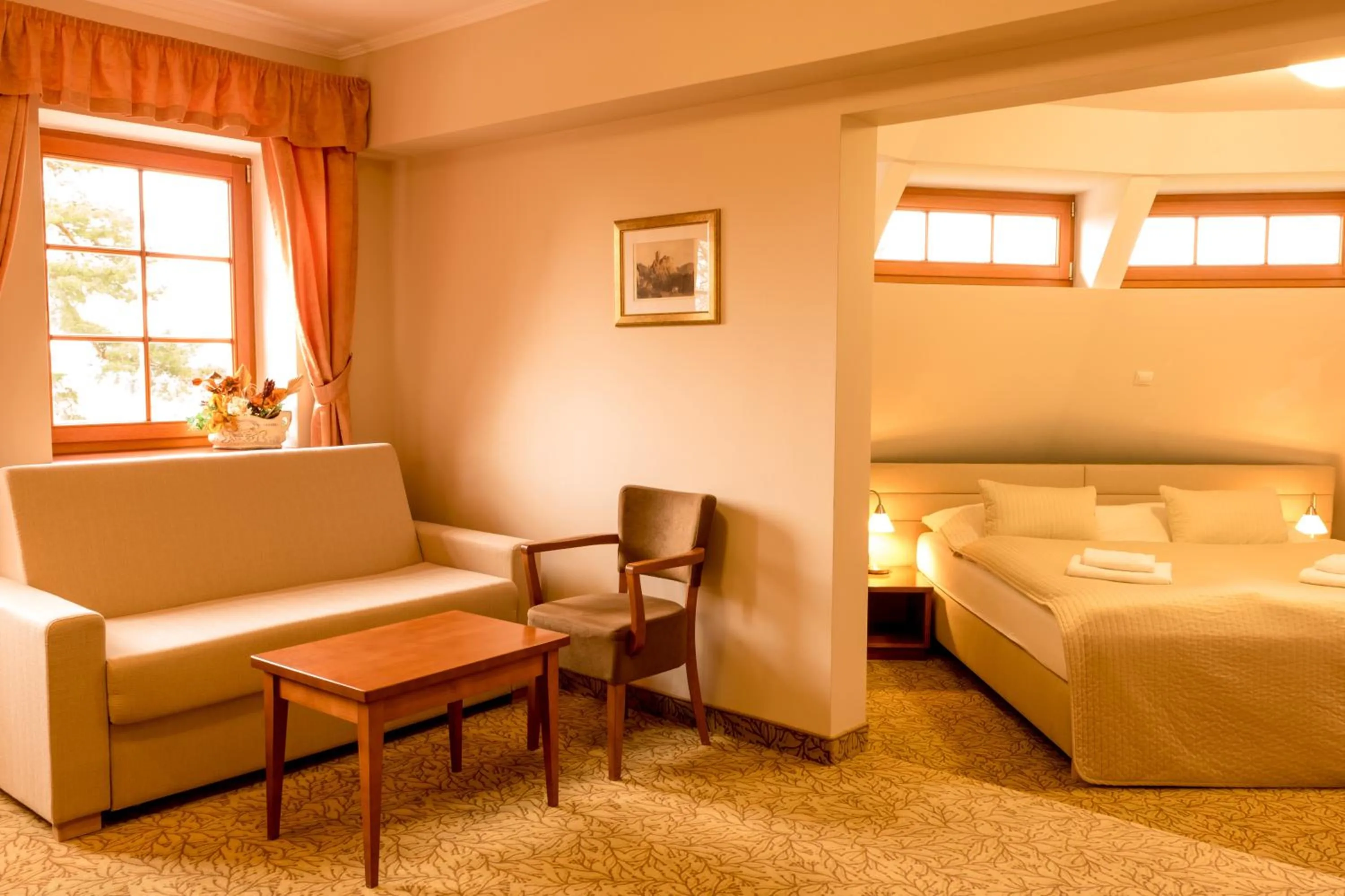 Suite with Balcony in Hotel VÍTKOVA HORA