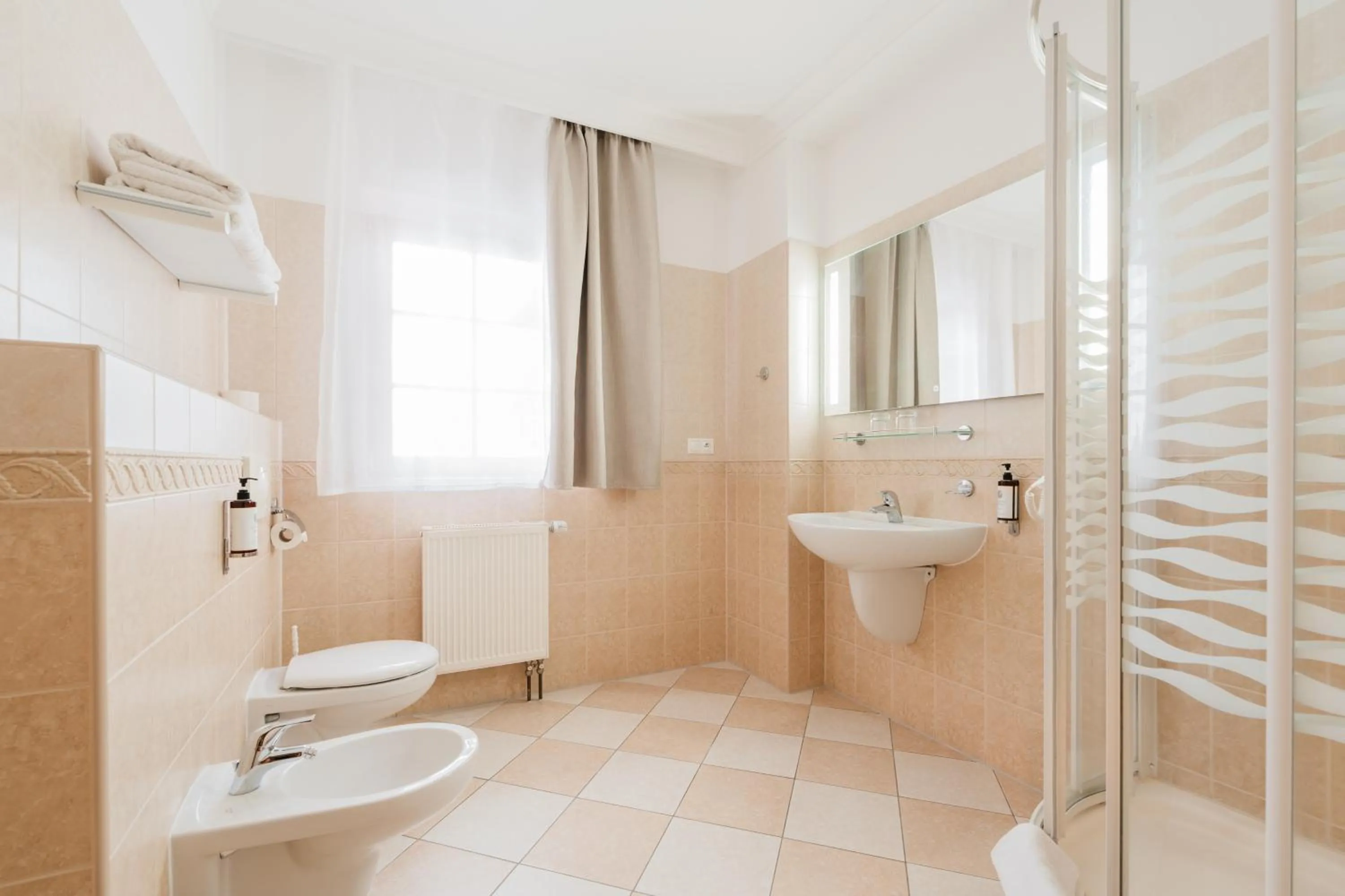 Bathroom in Hotel VÍTKOVA HORA