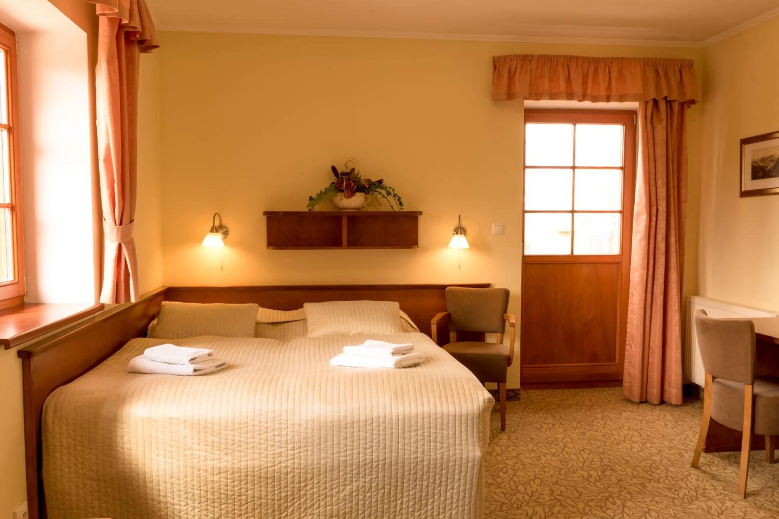 Bed in Hotel VÍTKOVA HORA