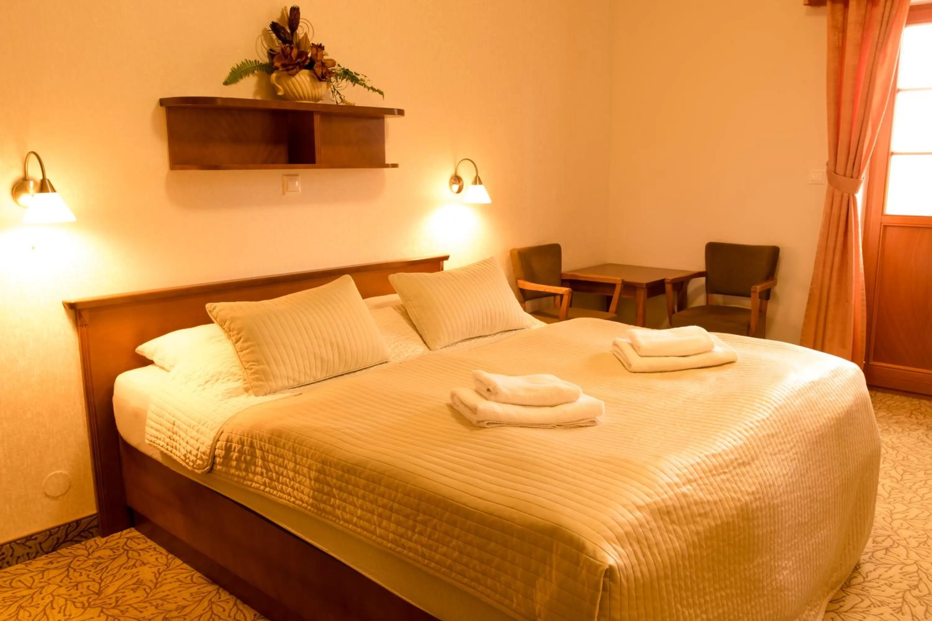 Bed in Hotel VÍTKOVA HORA