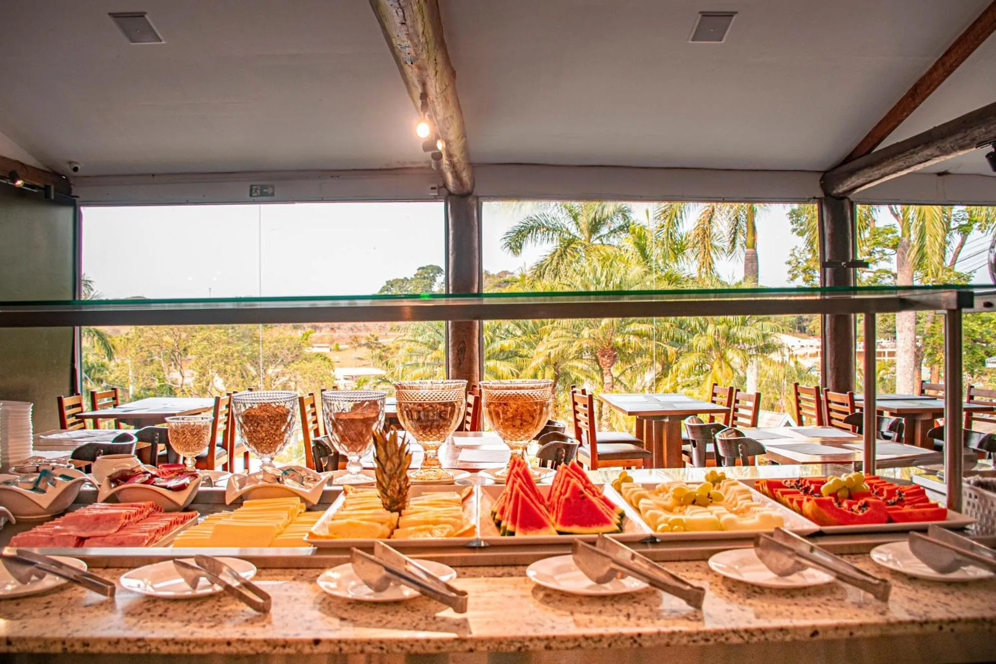 Breakfast in Cabana's Acqua Hotel