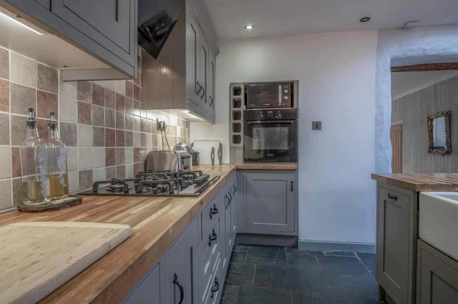 Floor plan in Cambrian Cottage - 3 Bedroom Cottage - Tenby