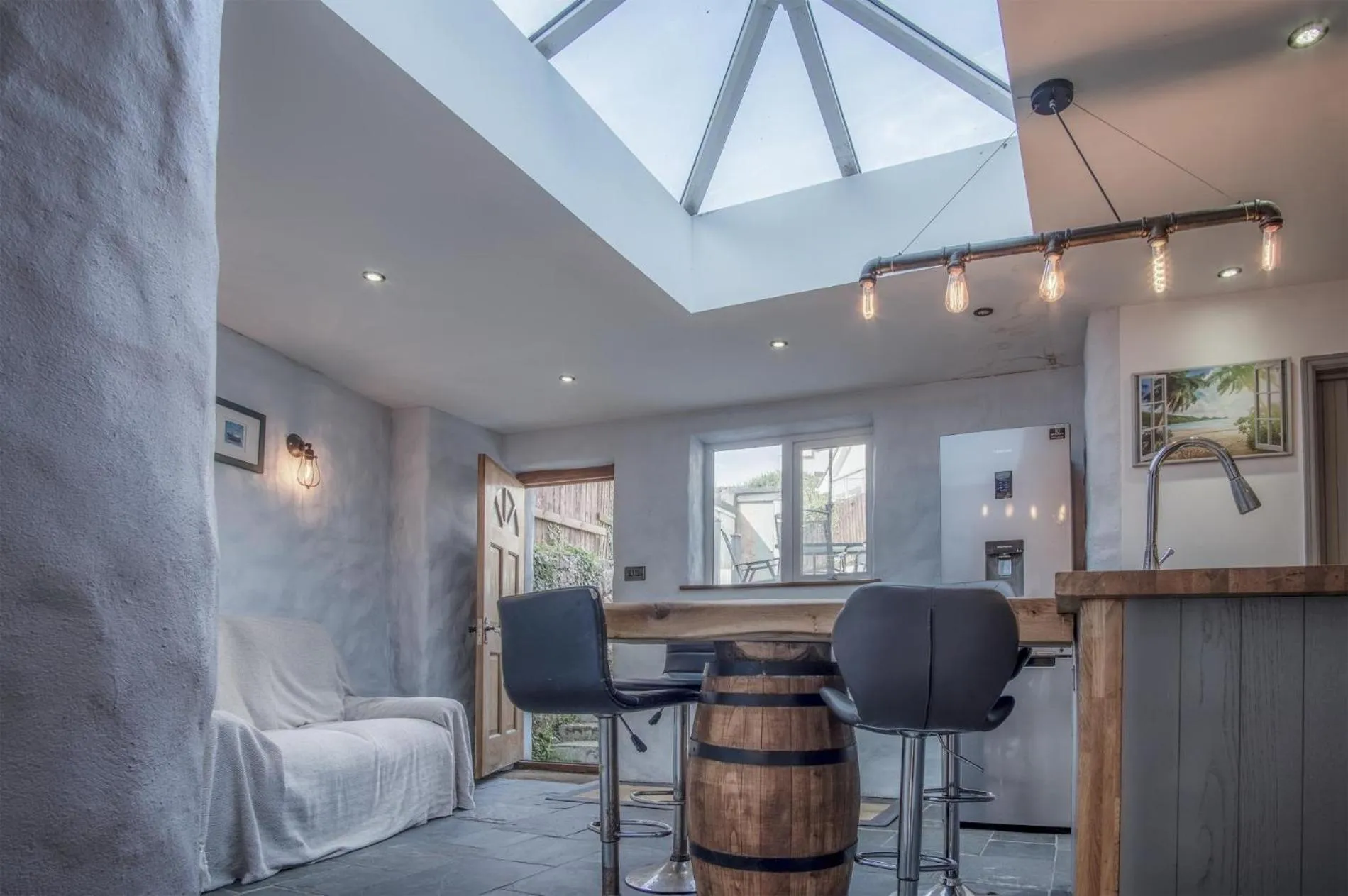 Floor plan in Cambrian Cottage - 3 Bedroom Cottage - Tenby