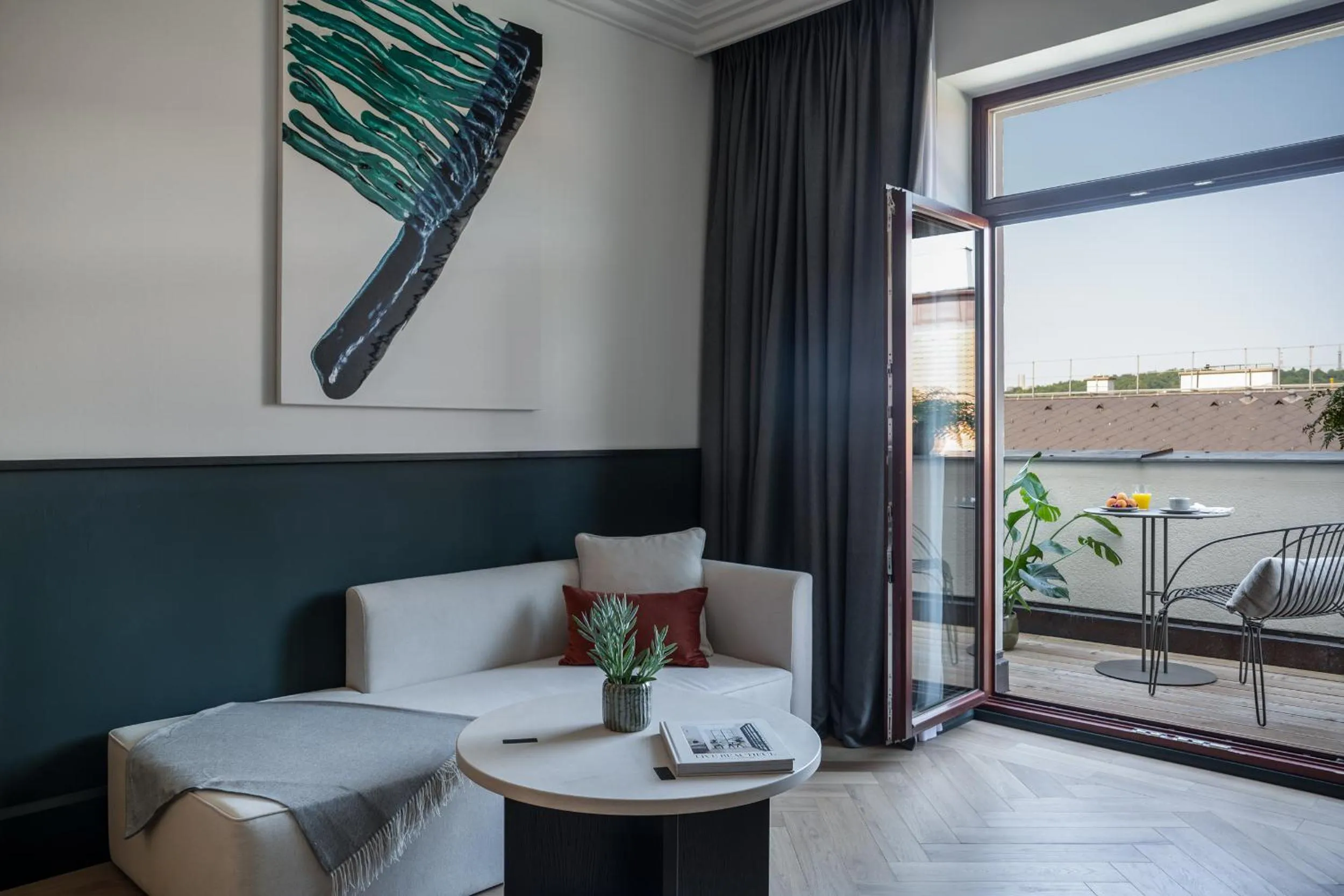 View (from property/room) in Almanac X Alcron Prague