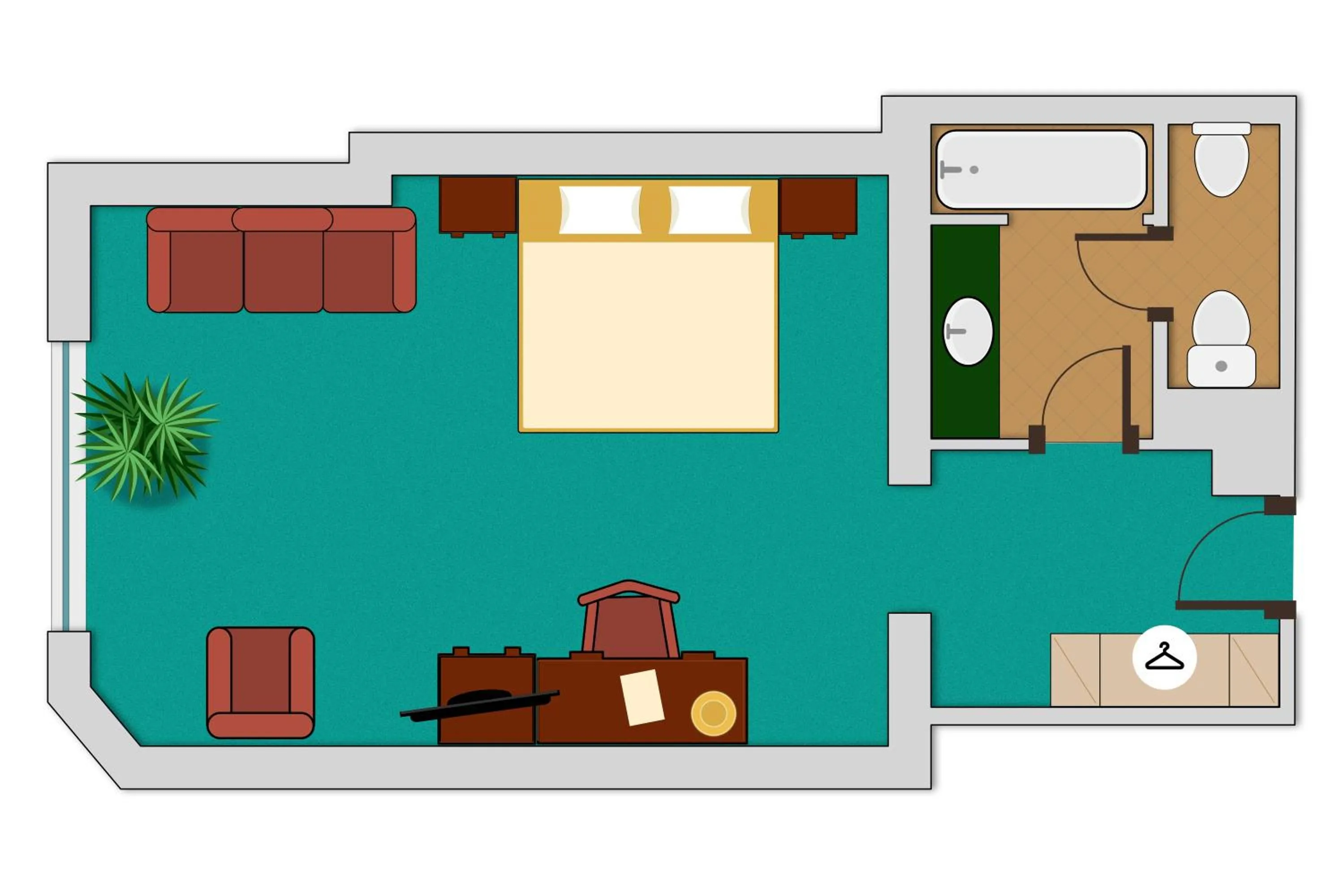 Photo of the whole room in Carlsbad Plaza Medical Spa & Wellness hotel