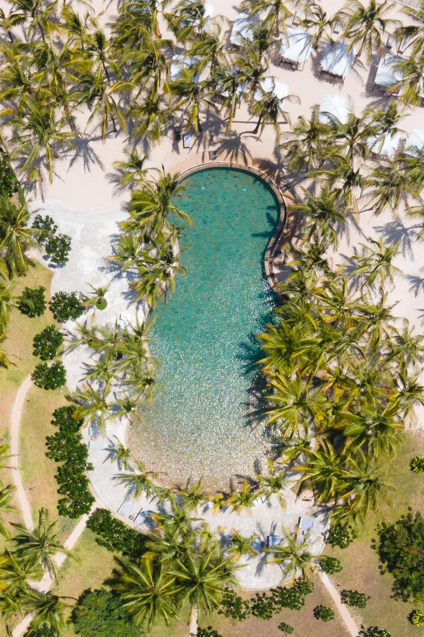 Bird's eye view in Billionaire Resort & Retreat Malindi