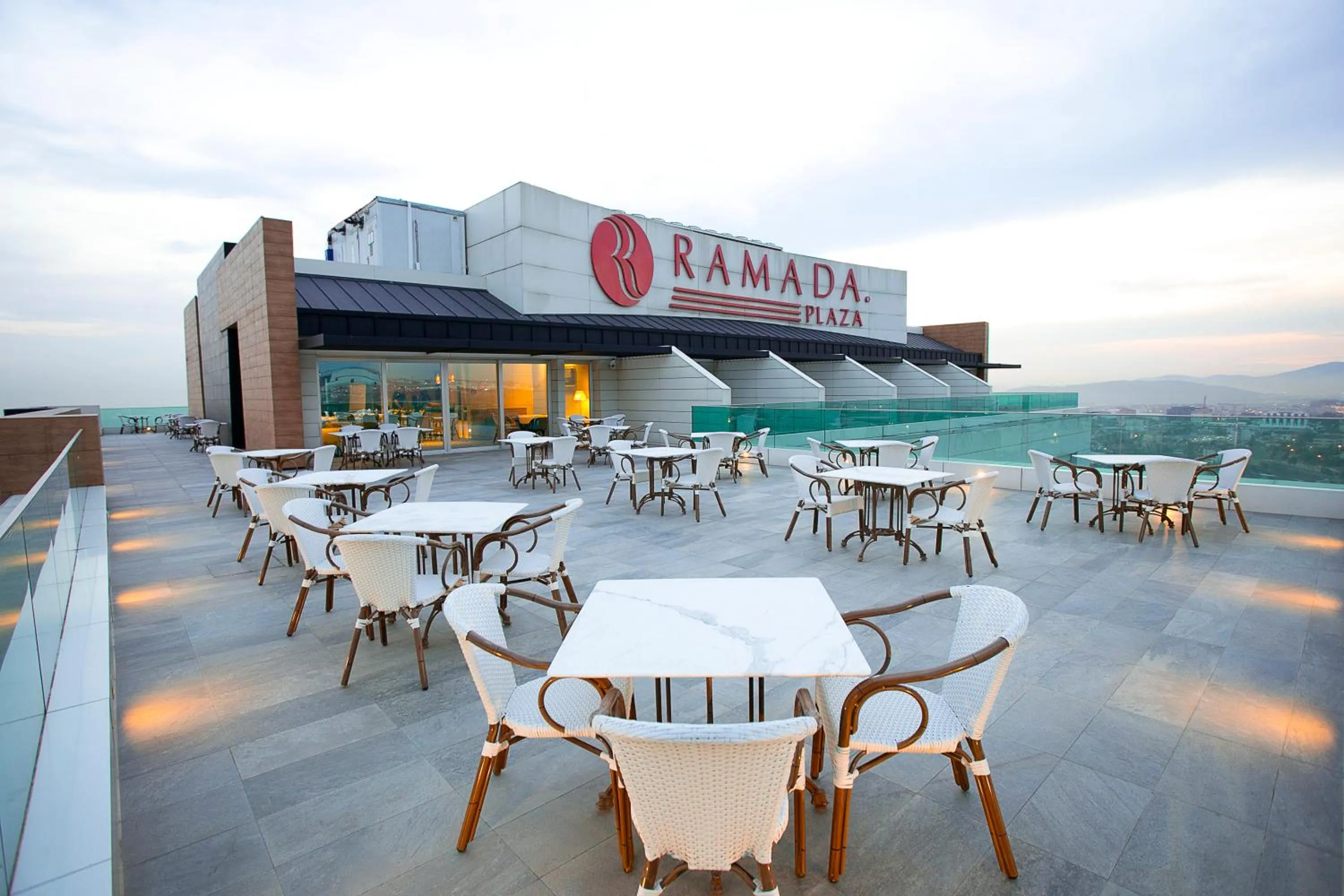 Patio in Ramada Plaza by Wyndham Istanbul Asia Airport