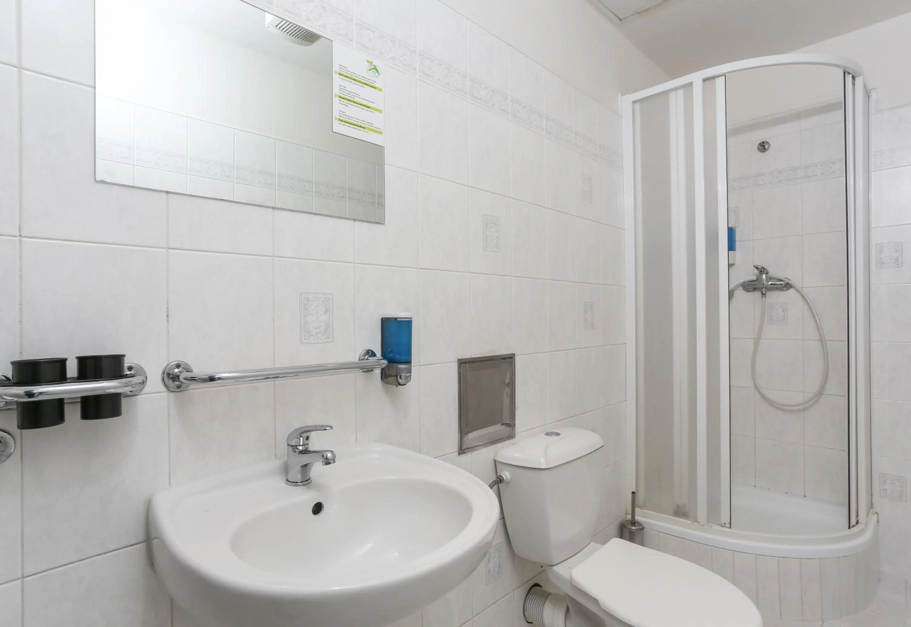 Bathroom in City Club Prague