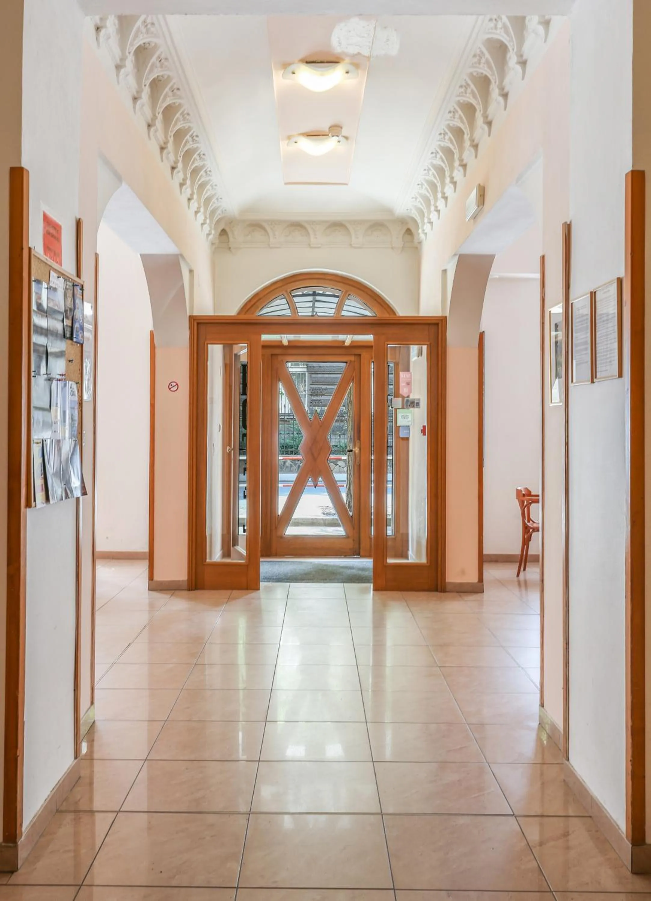 Lobby or reception in City Club Prague