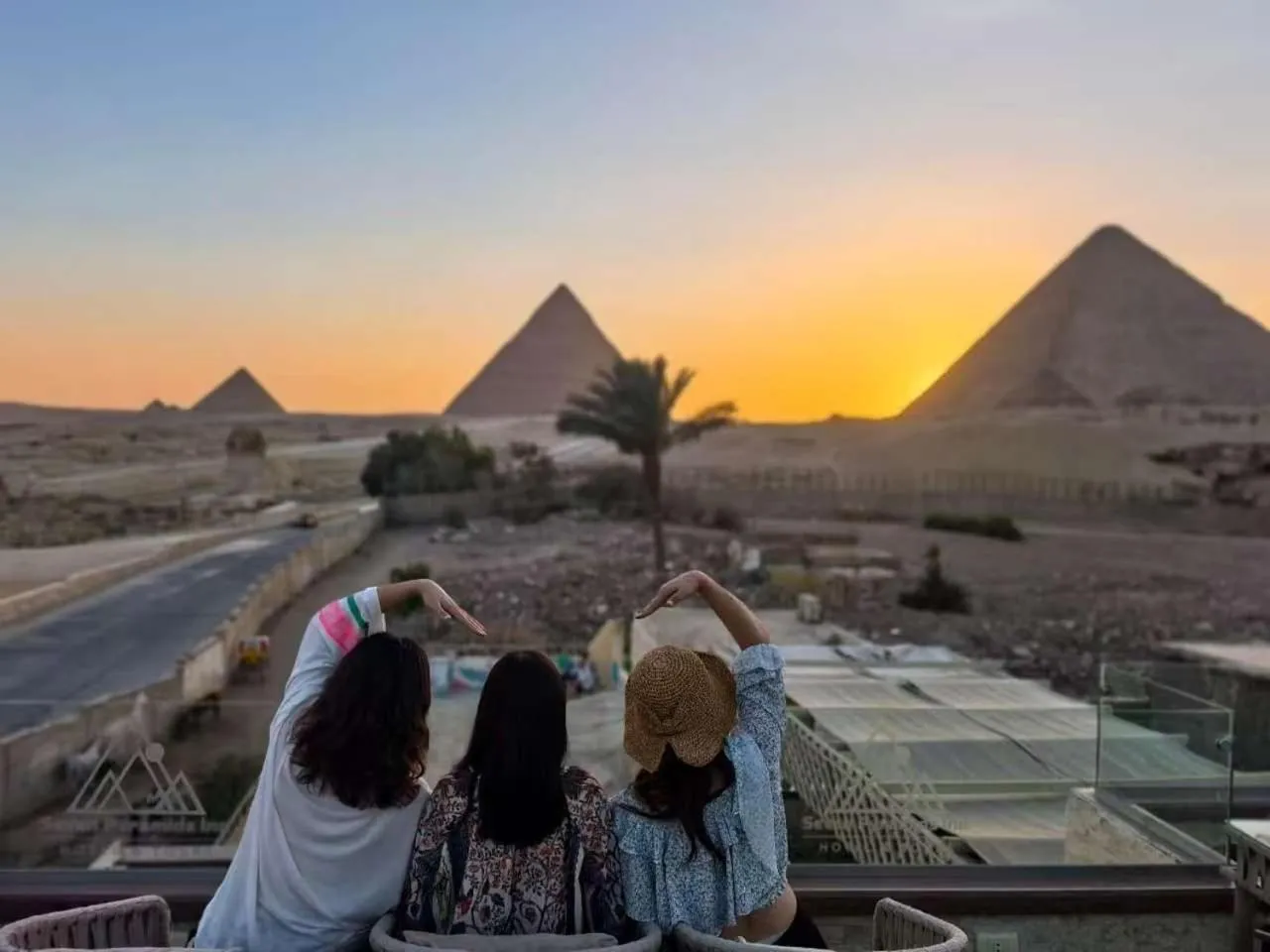 Nearby landmark in Seven Pyramids View Inn