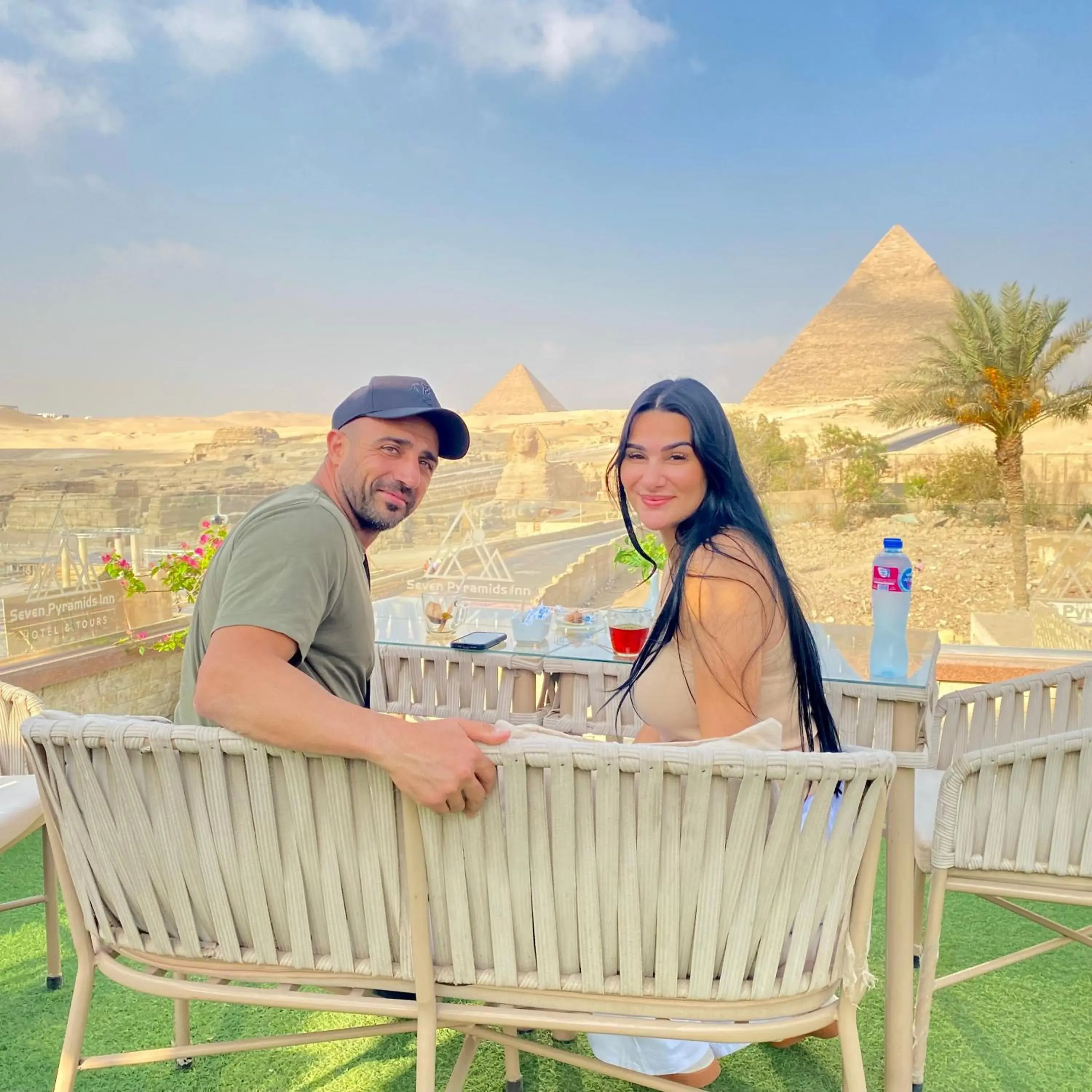 Deluxe Double or Twin Room - single occupancy in Seven Pyramids View Inn Deluxe Double or Twin Room - single occupancy in Seven Pyramids View Inn