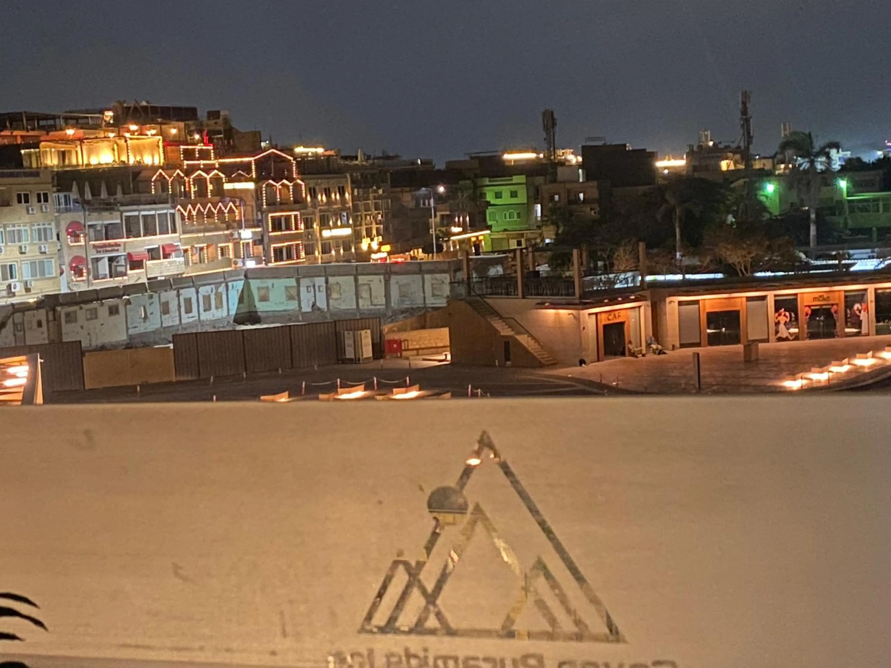 City view in Seven Pyramids View Inn