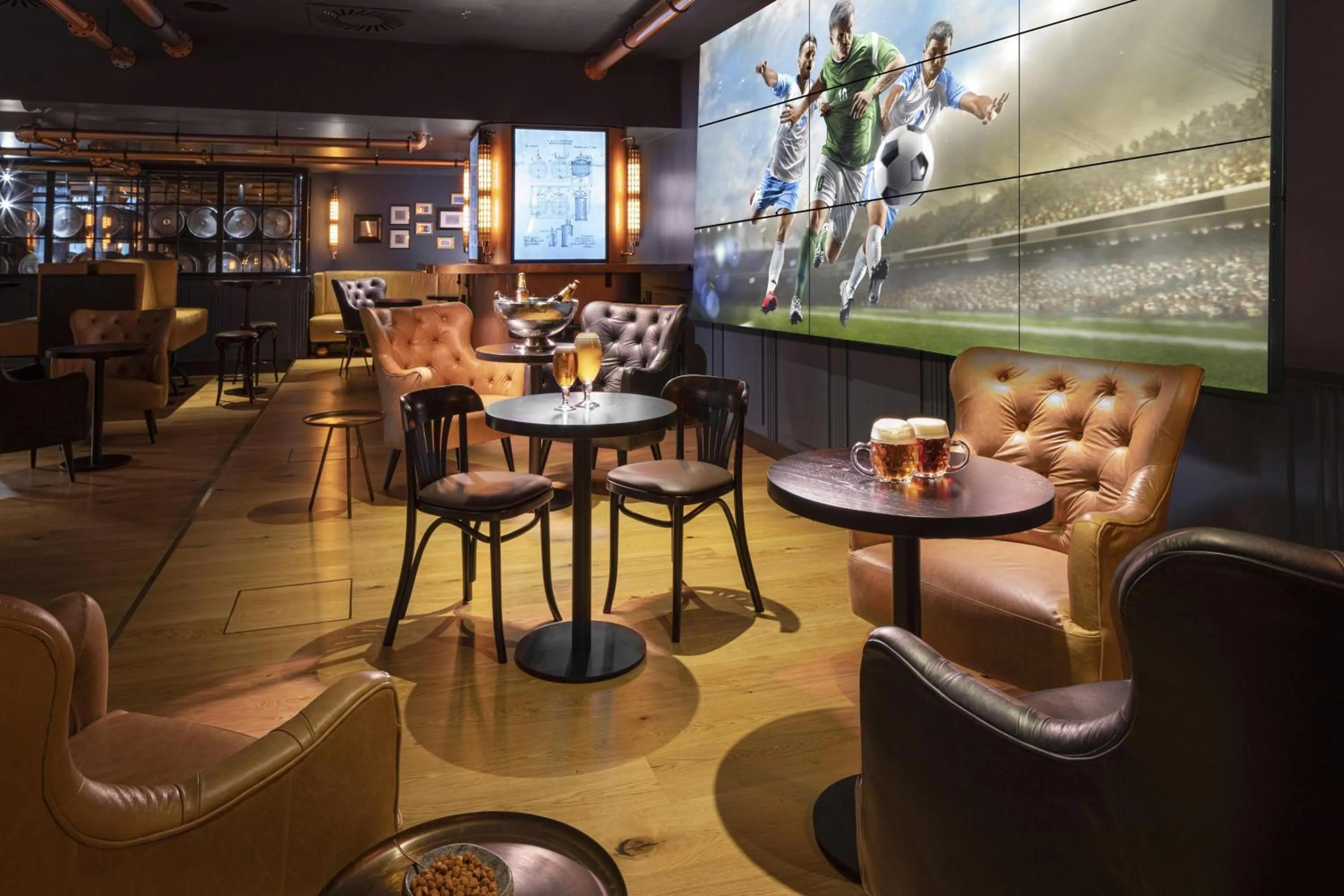 Restaurant/places to eat in Hilton Prague Atrium