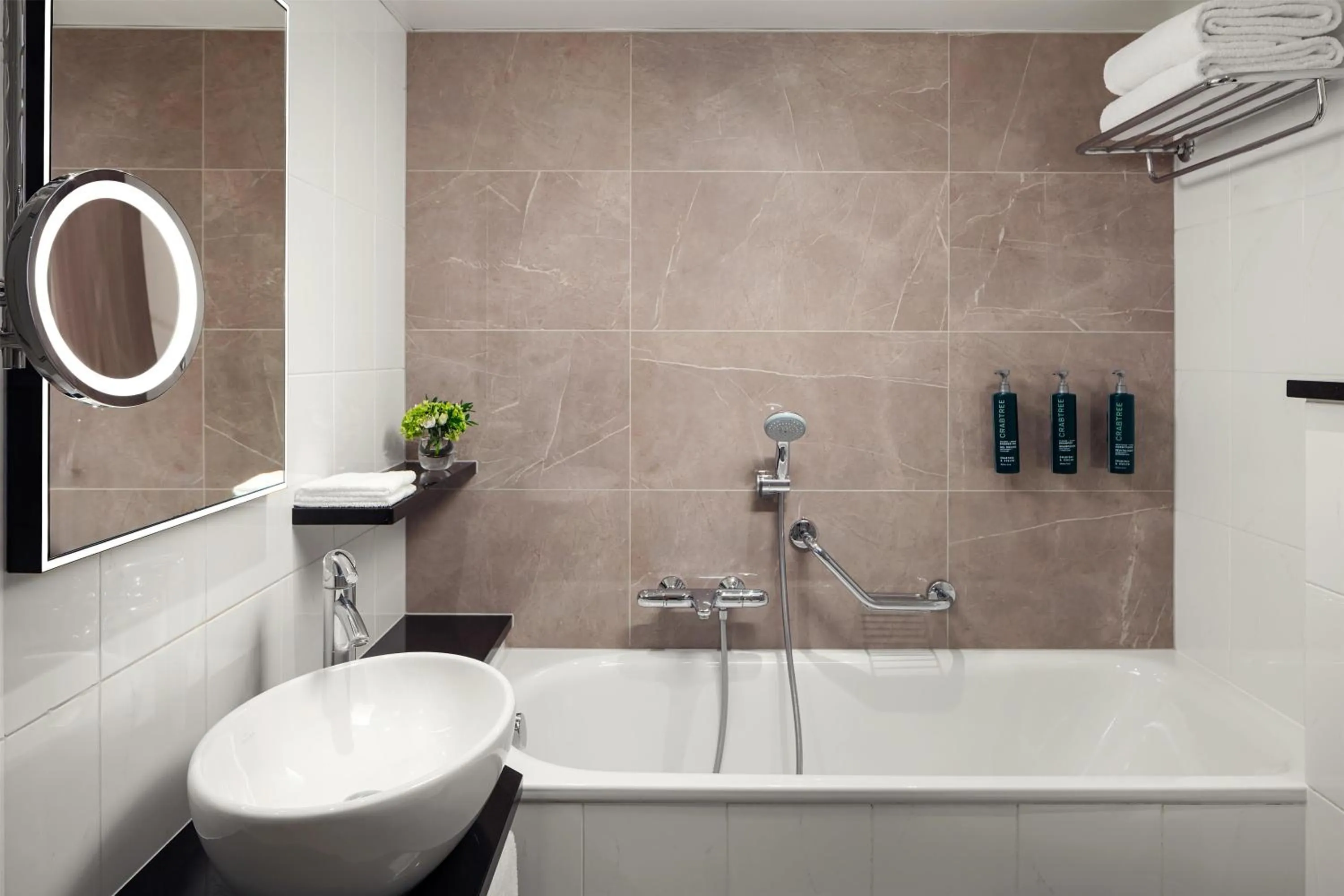 Bathroom in Hilton Prague Atrium