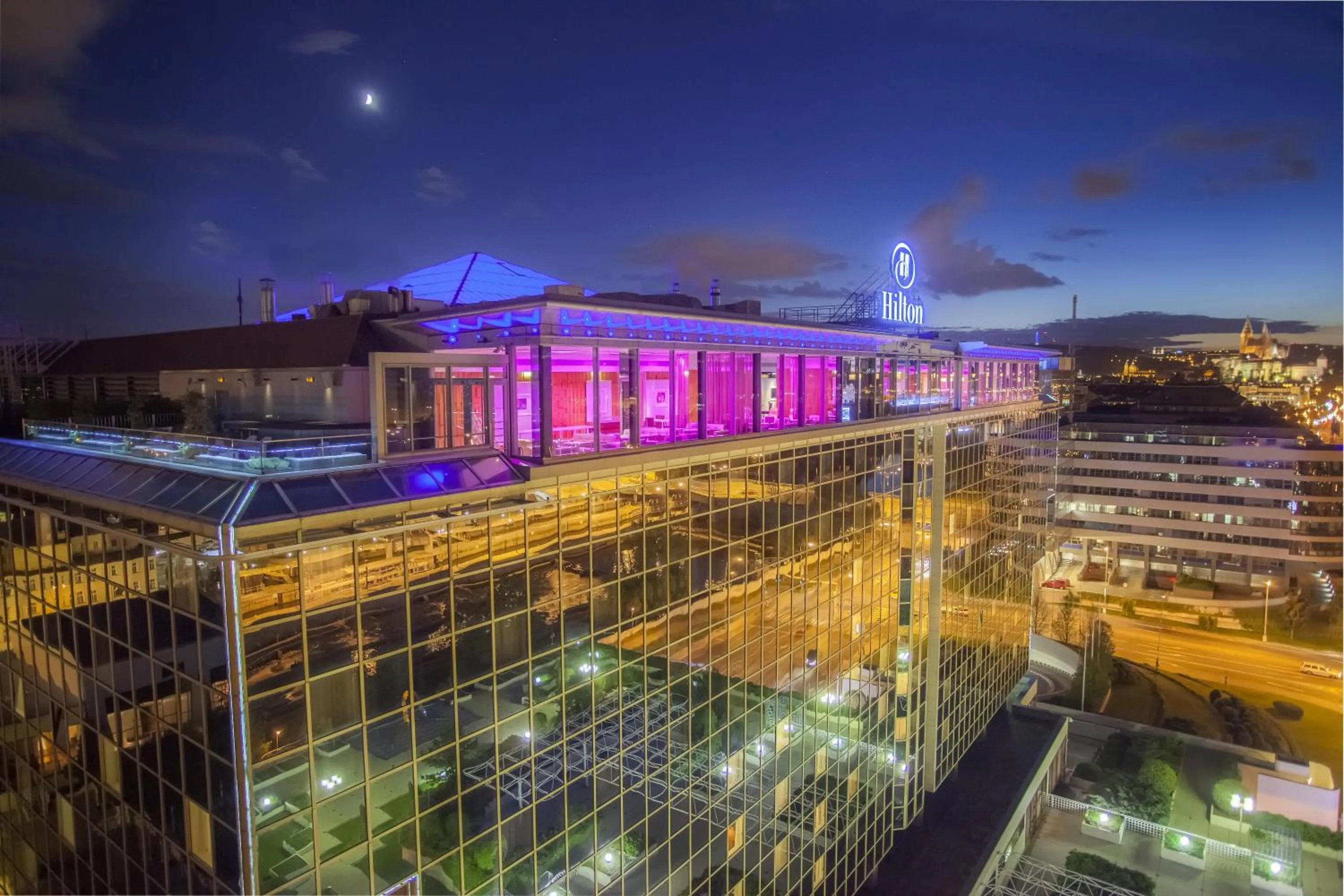 Property building in Hilton Prague Atrium
