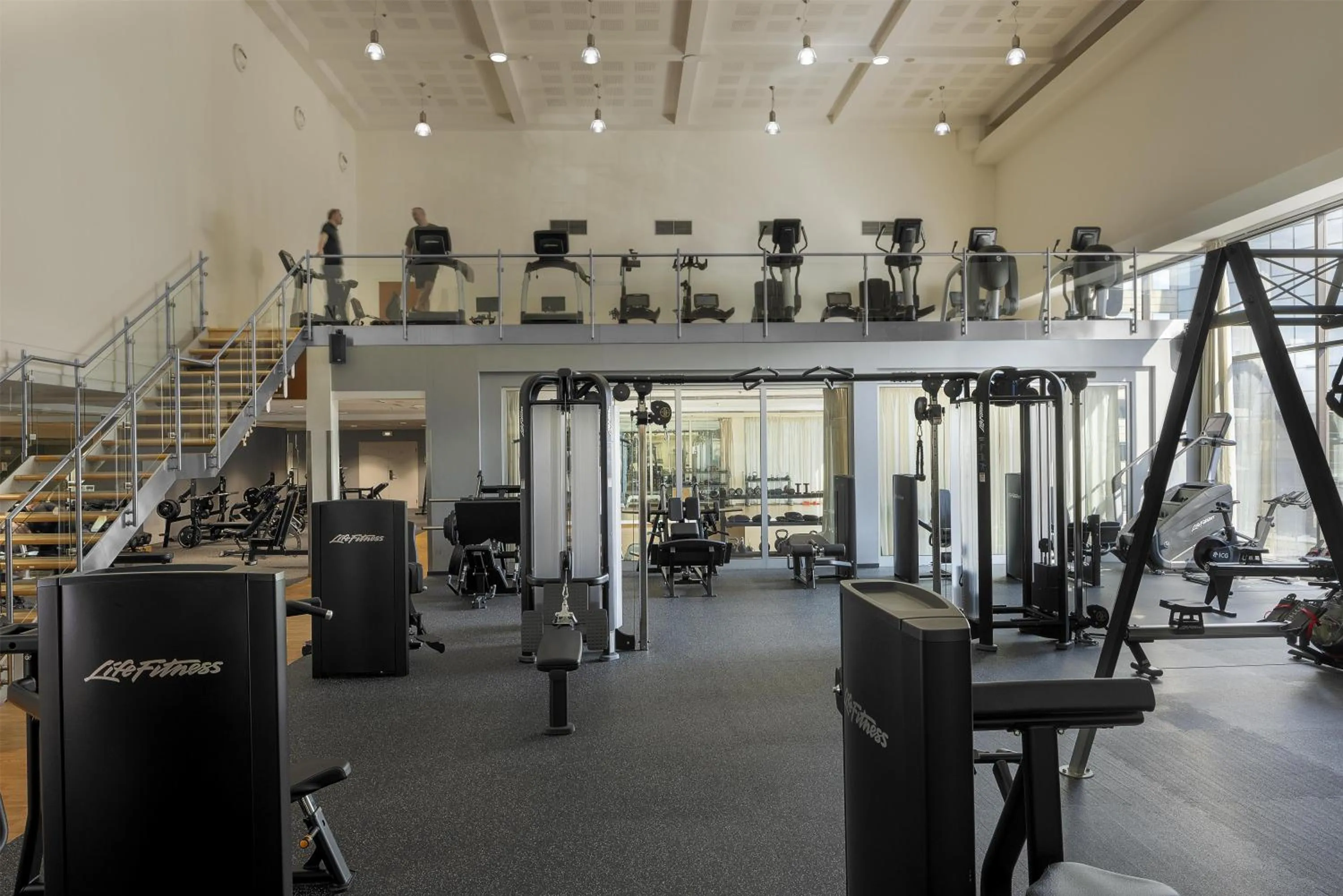 Fitness centre/facilities in Hilton Prague Atrium