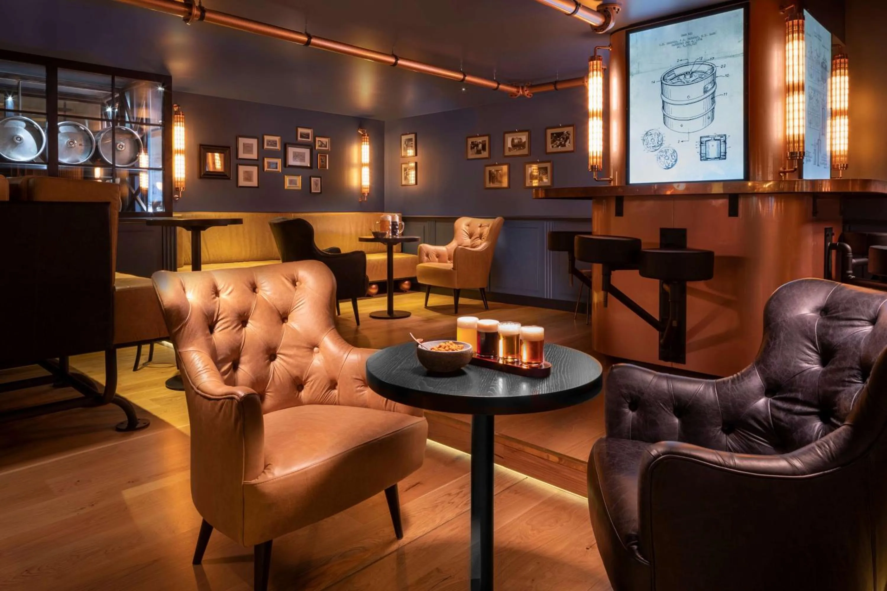 Lounge or bar in Hilton Prague Hotel