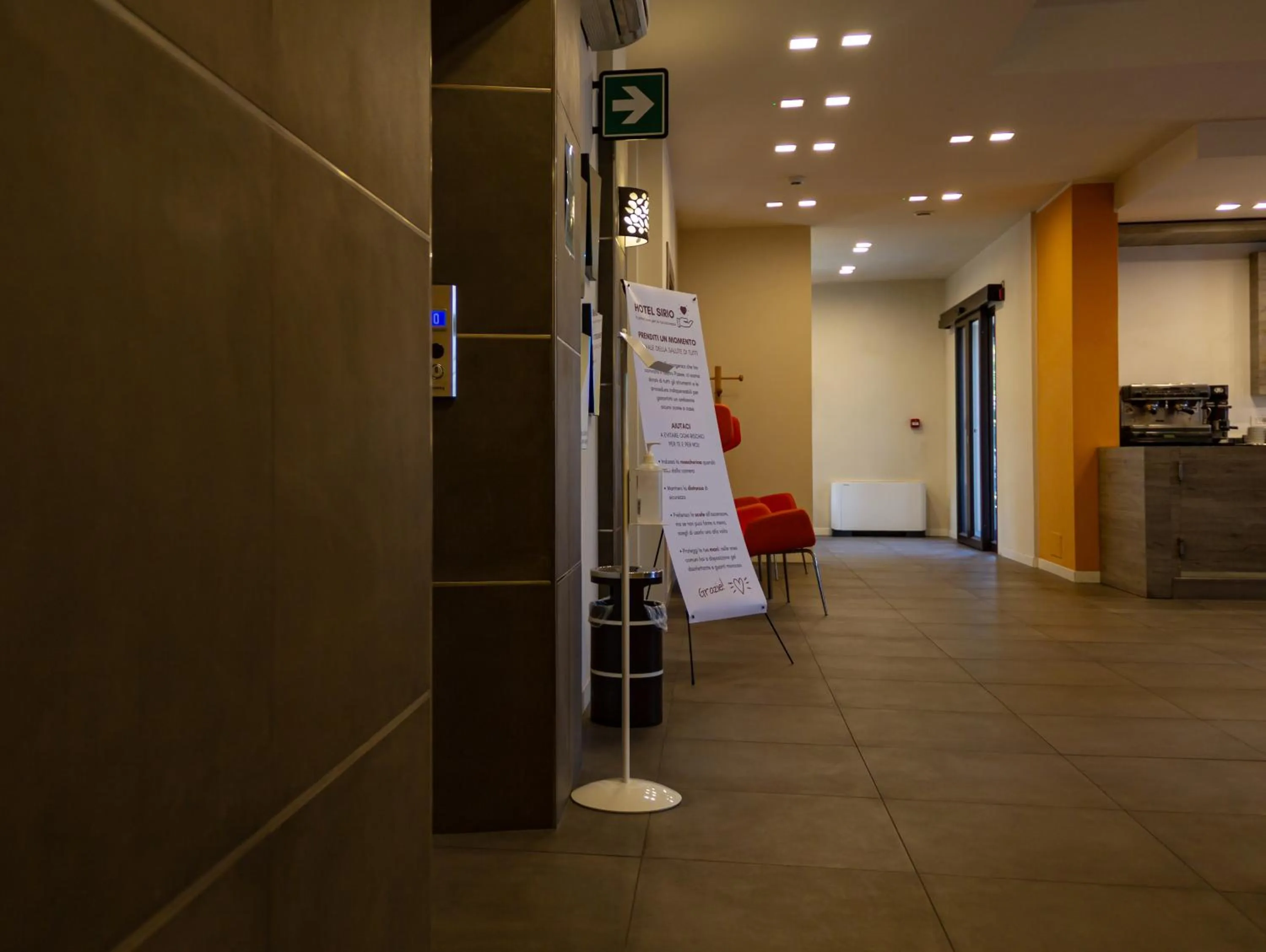 Lobby or reception in Hotel Sirio - Sure Hotel Collection by Best Western