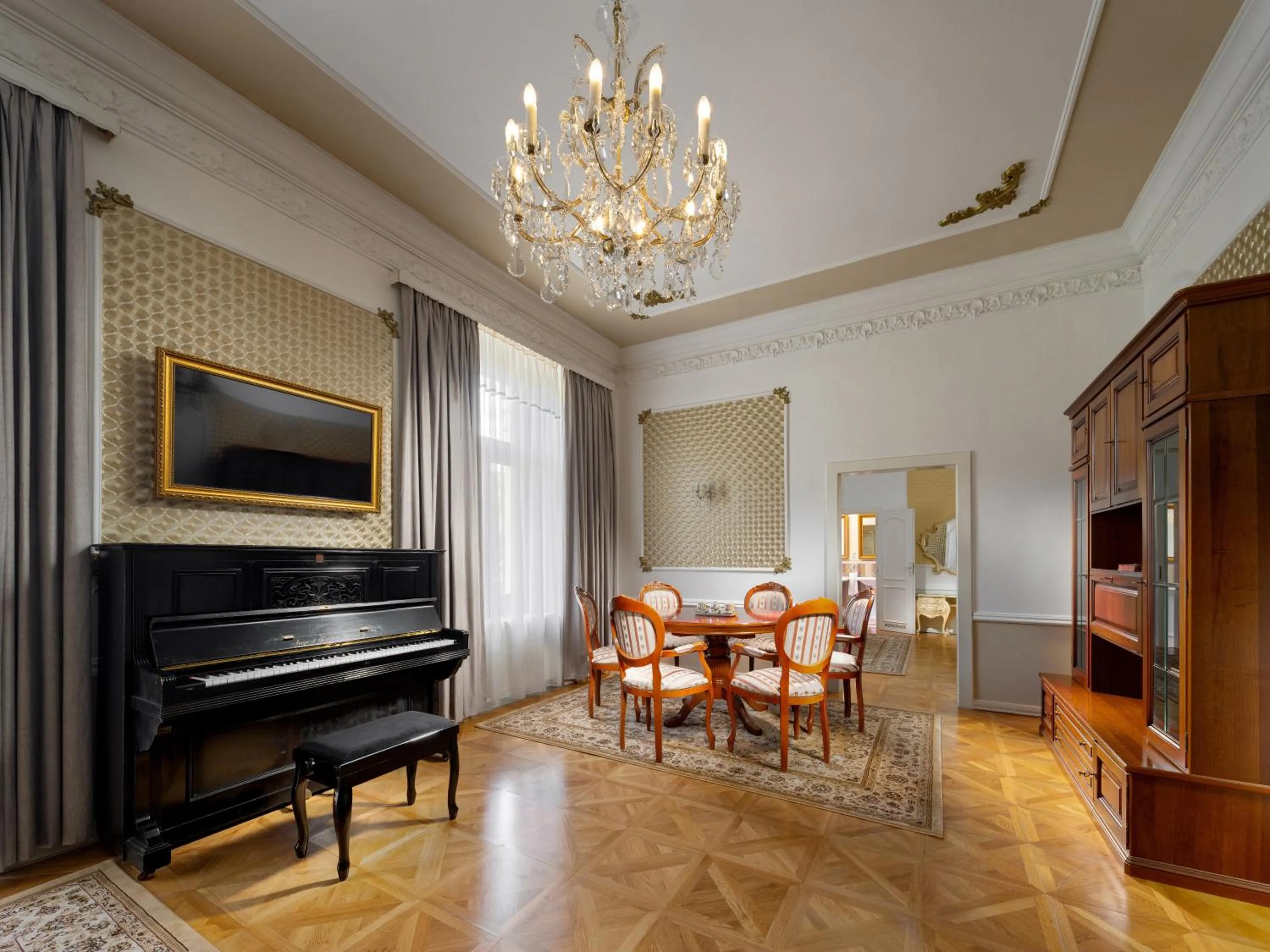 Living room in Clarion Grandhotel Zlaty Lev