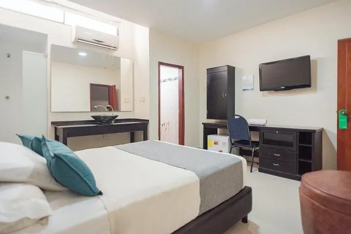 Bed in Hotel Rivera Del Mar