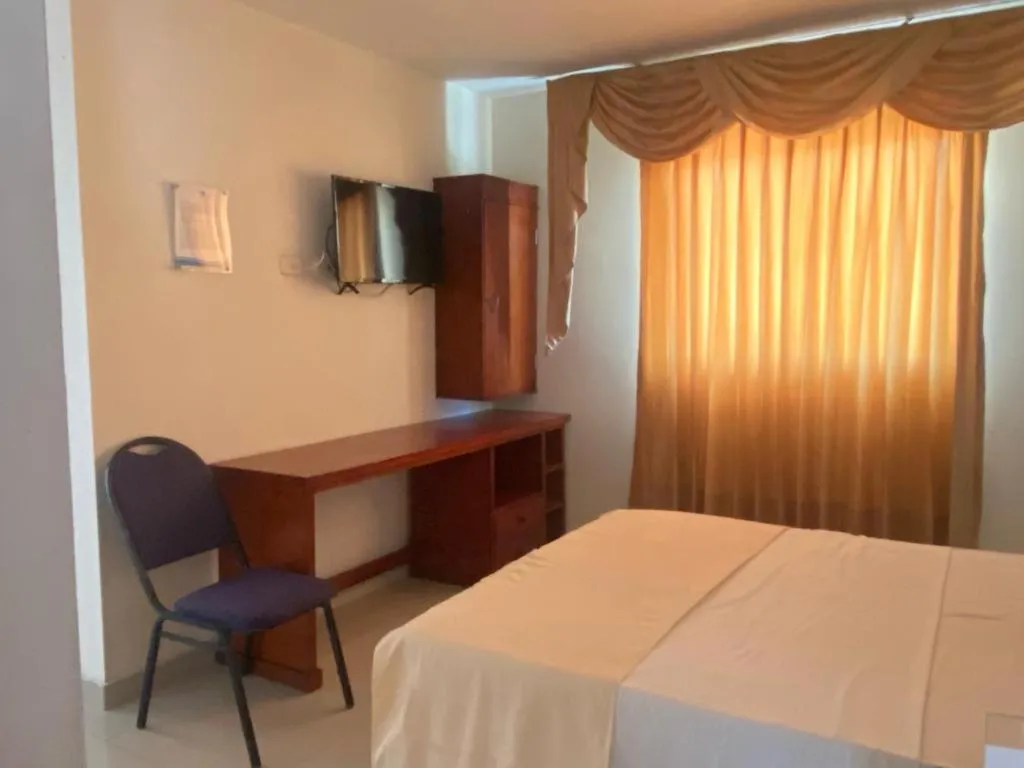 Bed in Hotel Rivera Del Mar