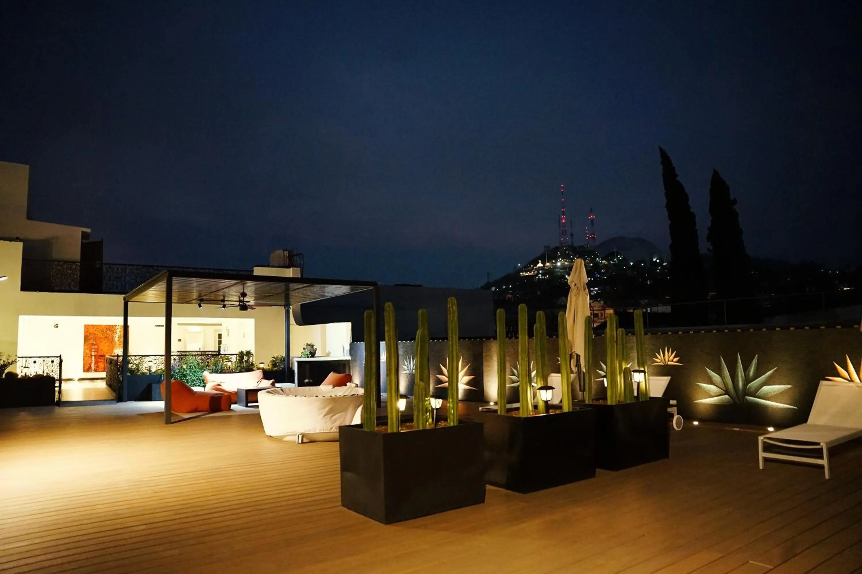 Balcony/Terrace in Casa Hidalgo Hotel Boutique