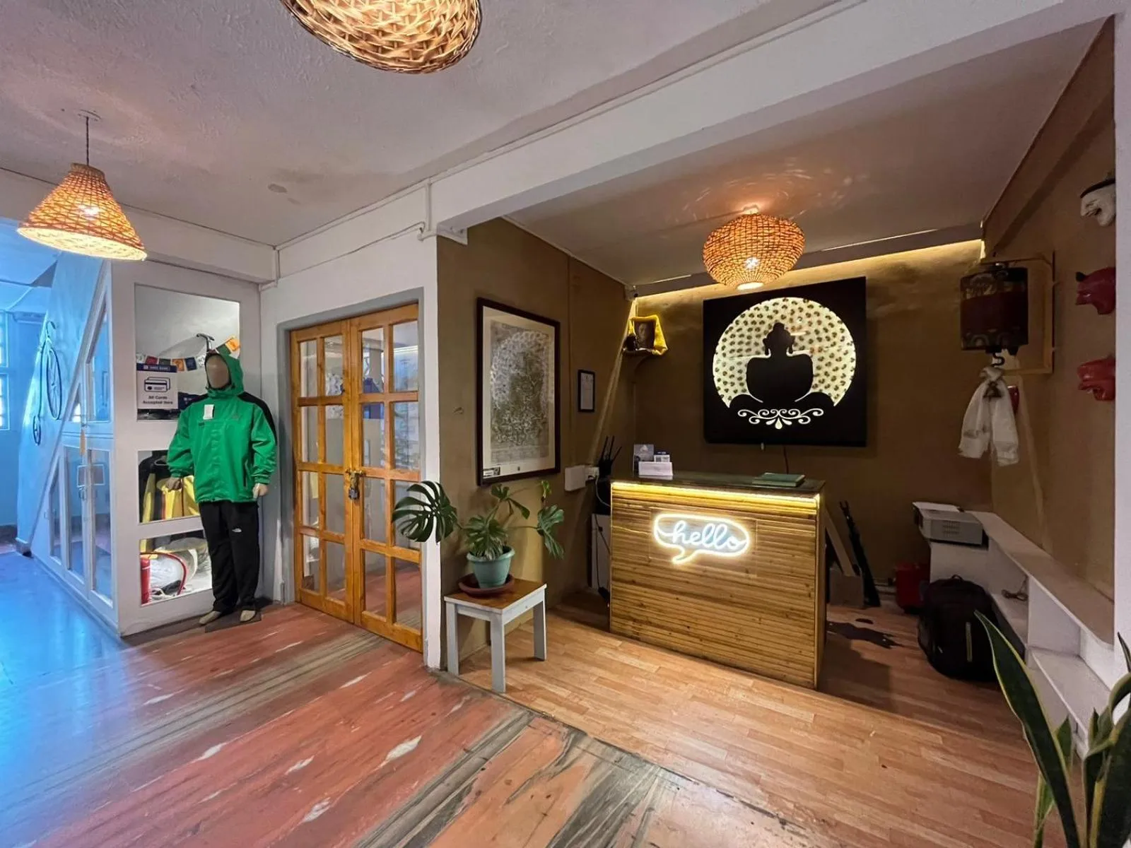 Lobby or reception, Bed in Mellow Fellow Hostel