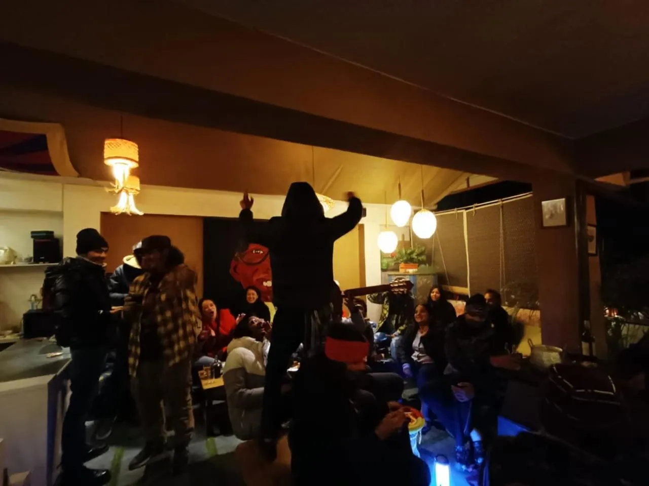 People in Mellow Fellow Hostel