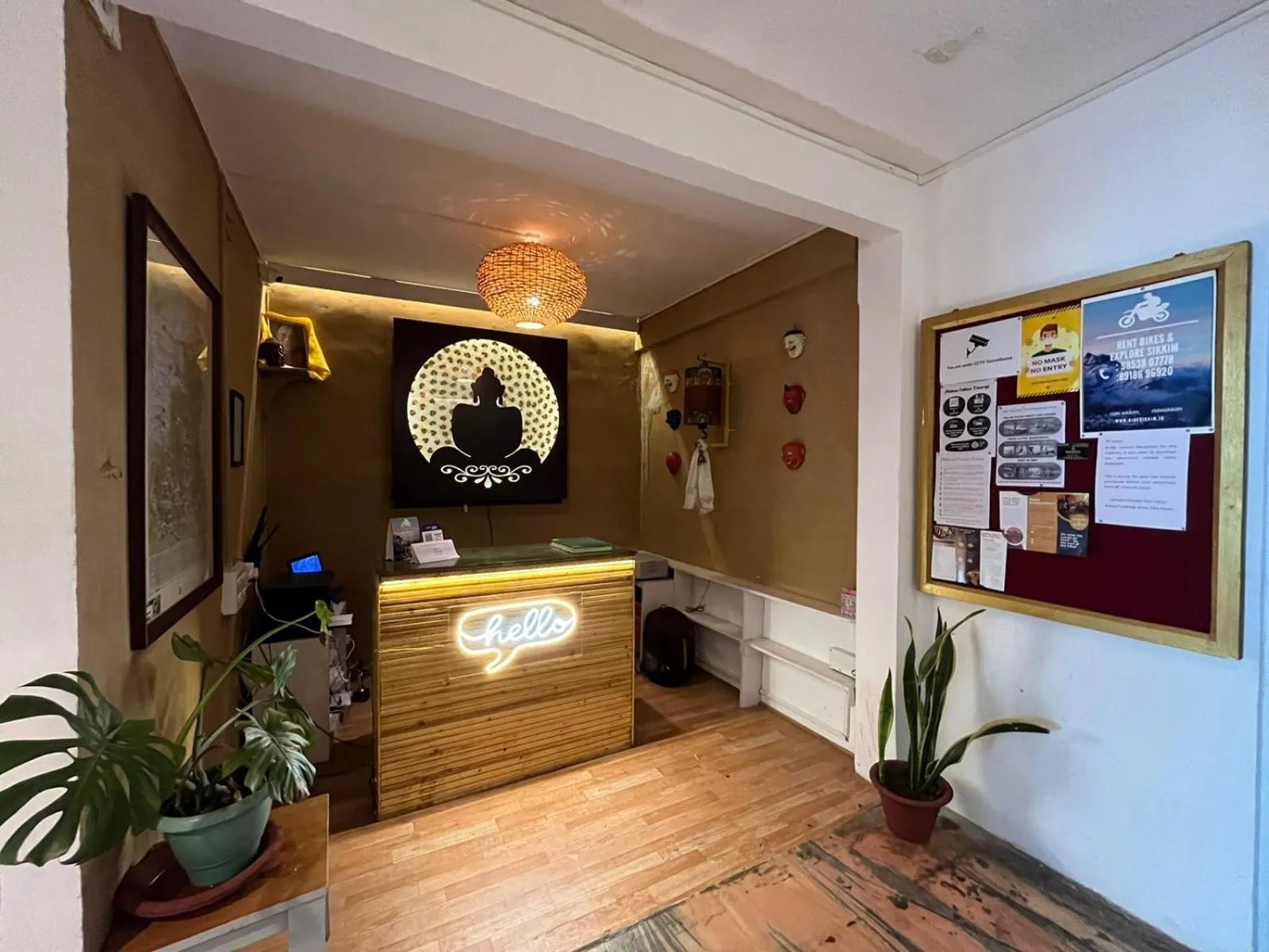 Lobby or reception in Mellow Fellow Hostel