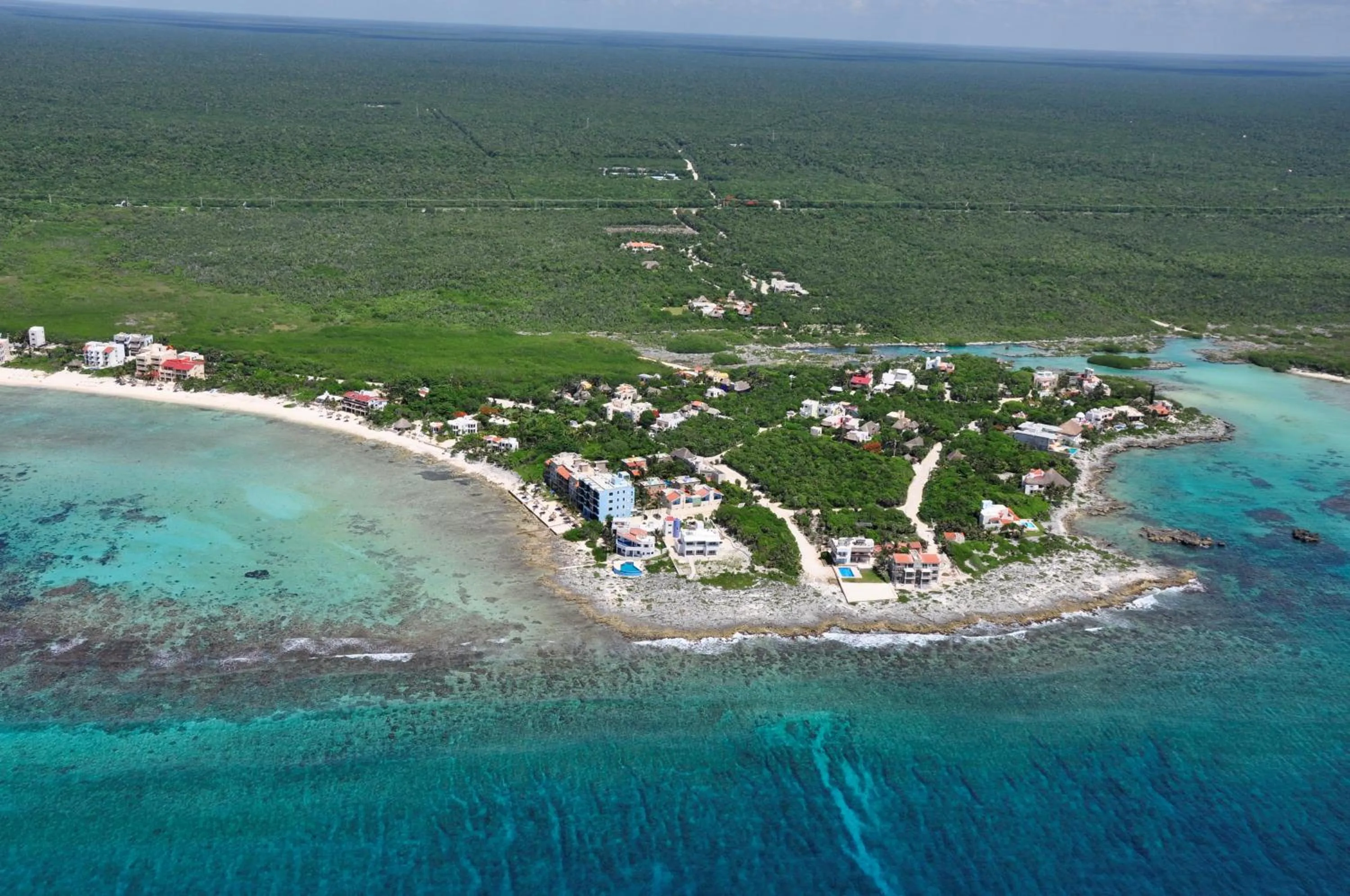 Bird's eye view in Casa Gatos Suites