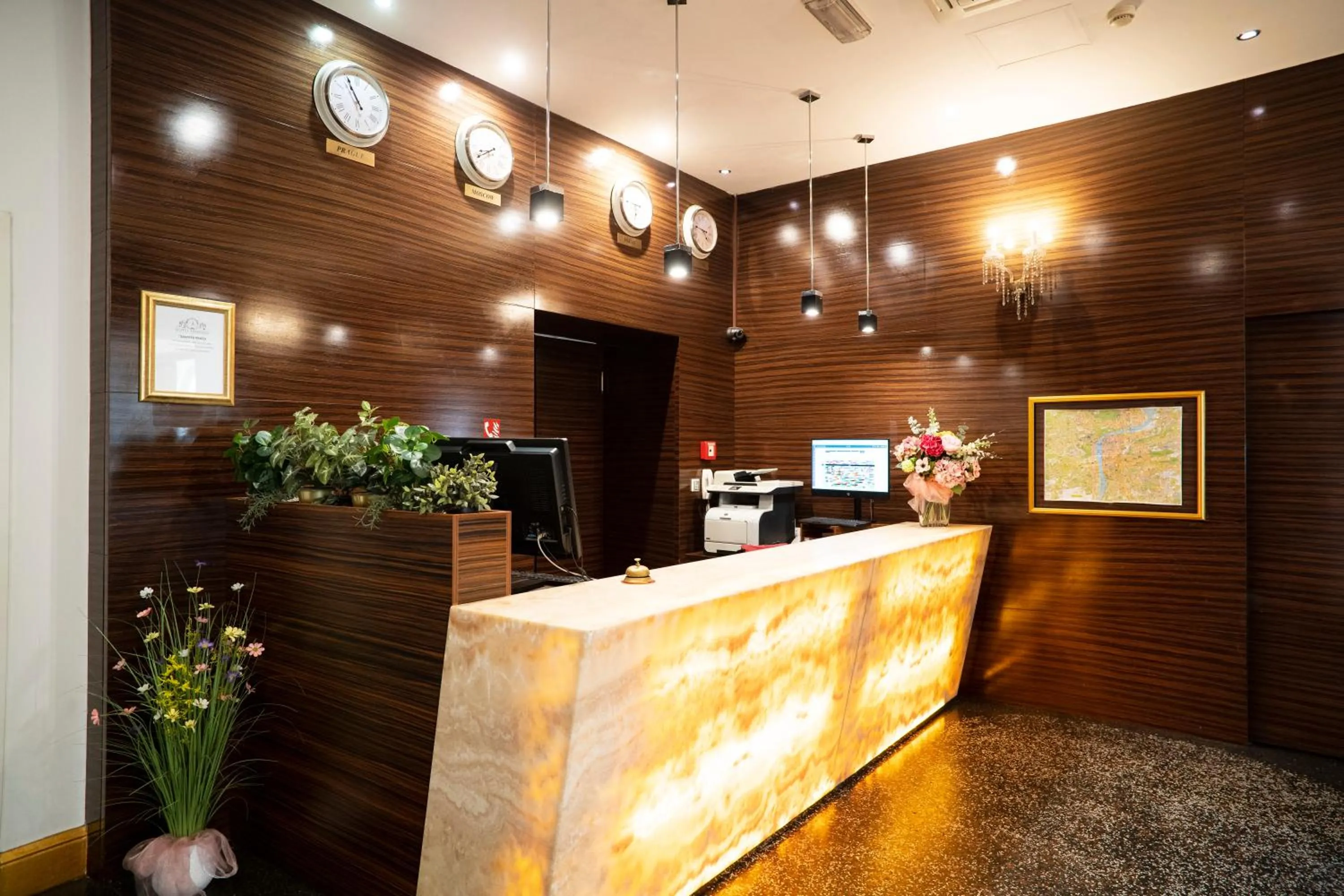 Property building in Hotel Assenzio Prague