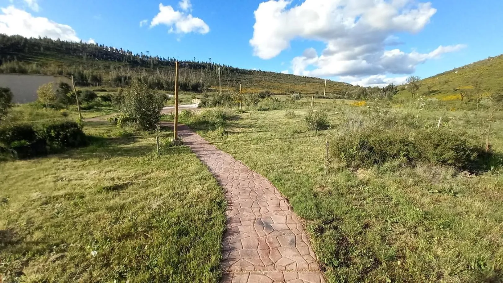 Garden view in Alegria rustica